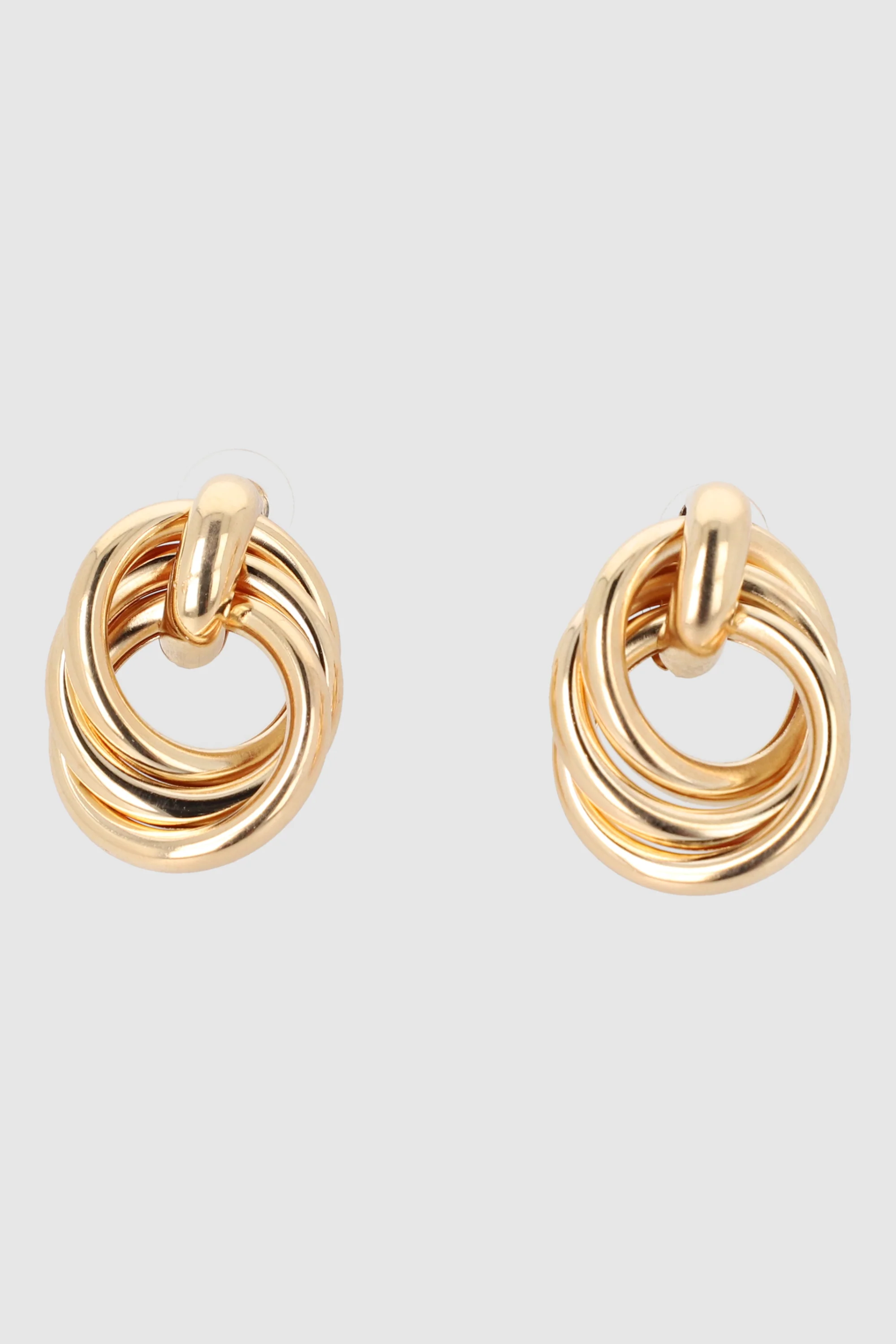 Aretes circulo metal
