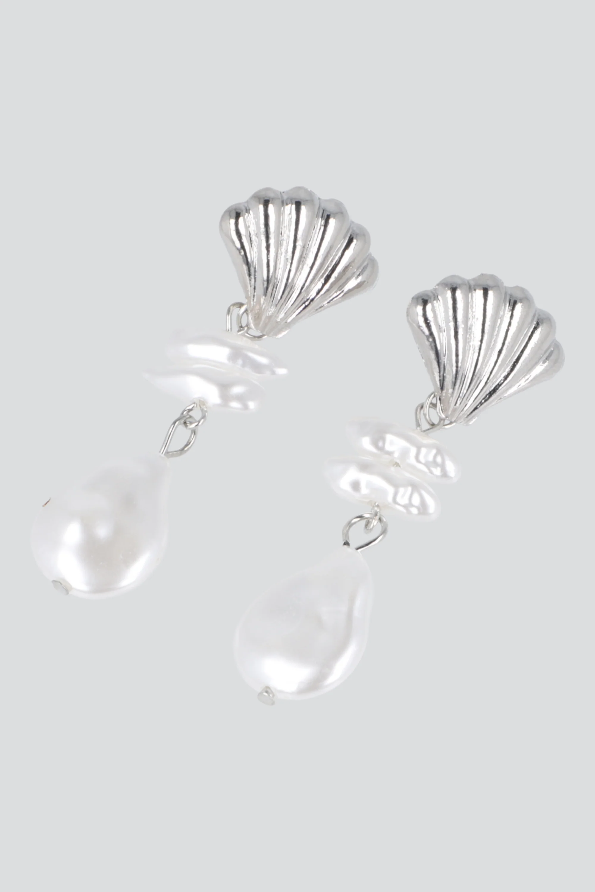 Aretes conchitas perlas - Image 2