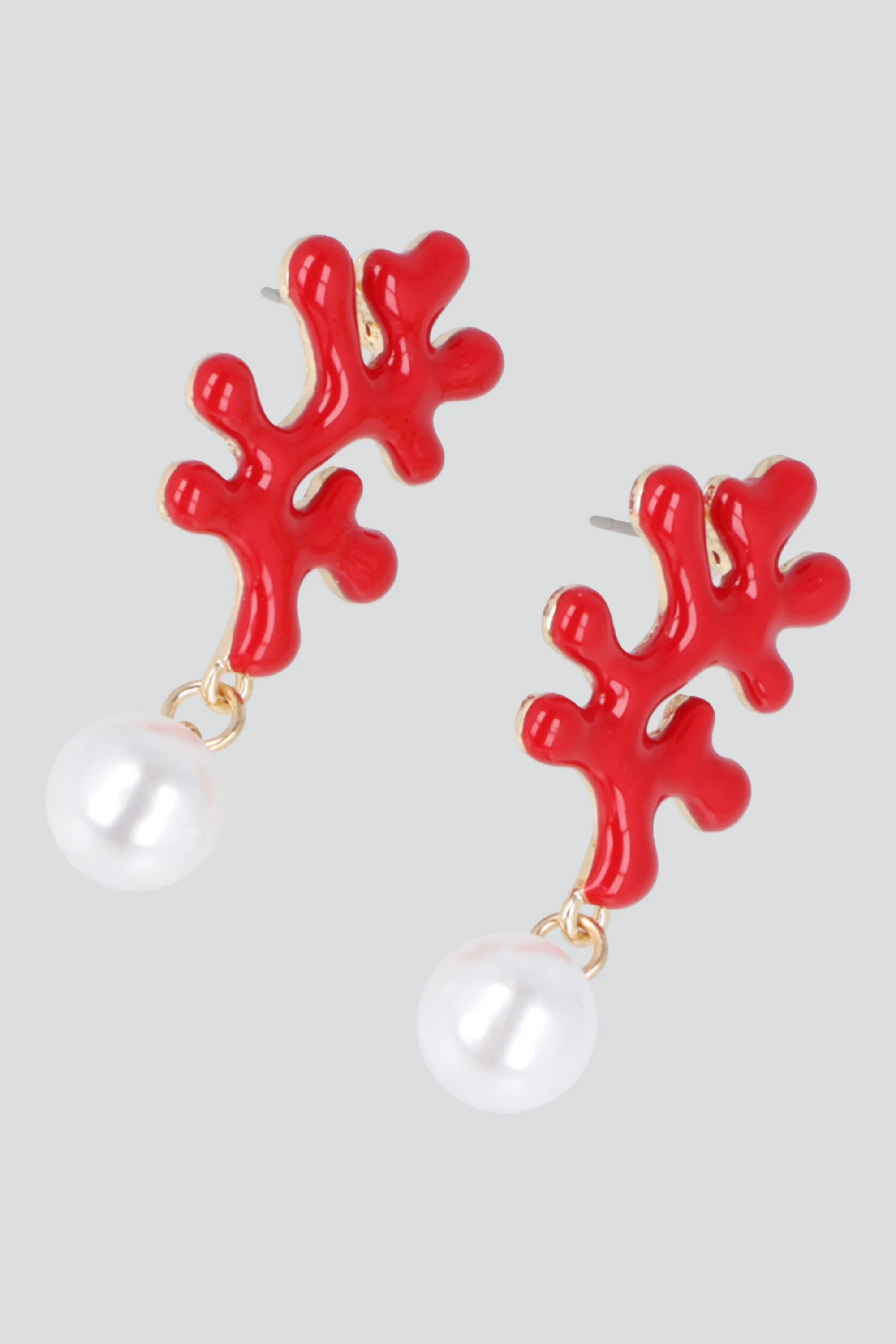 ARETES CORAL PERLA - Image 2
