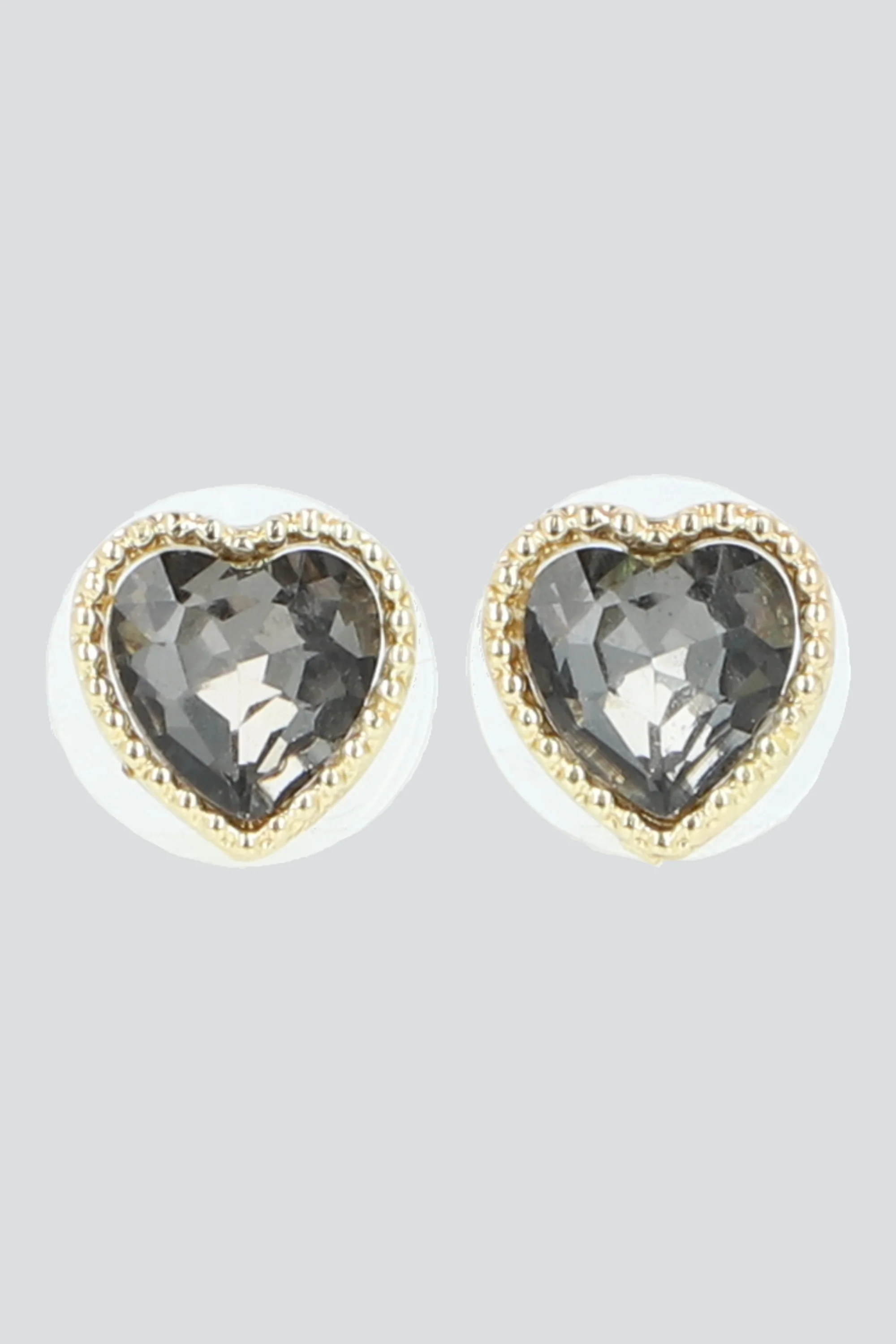 Aretes corazon cristal
