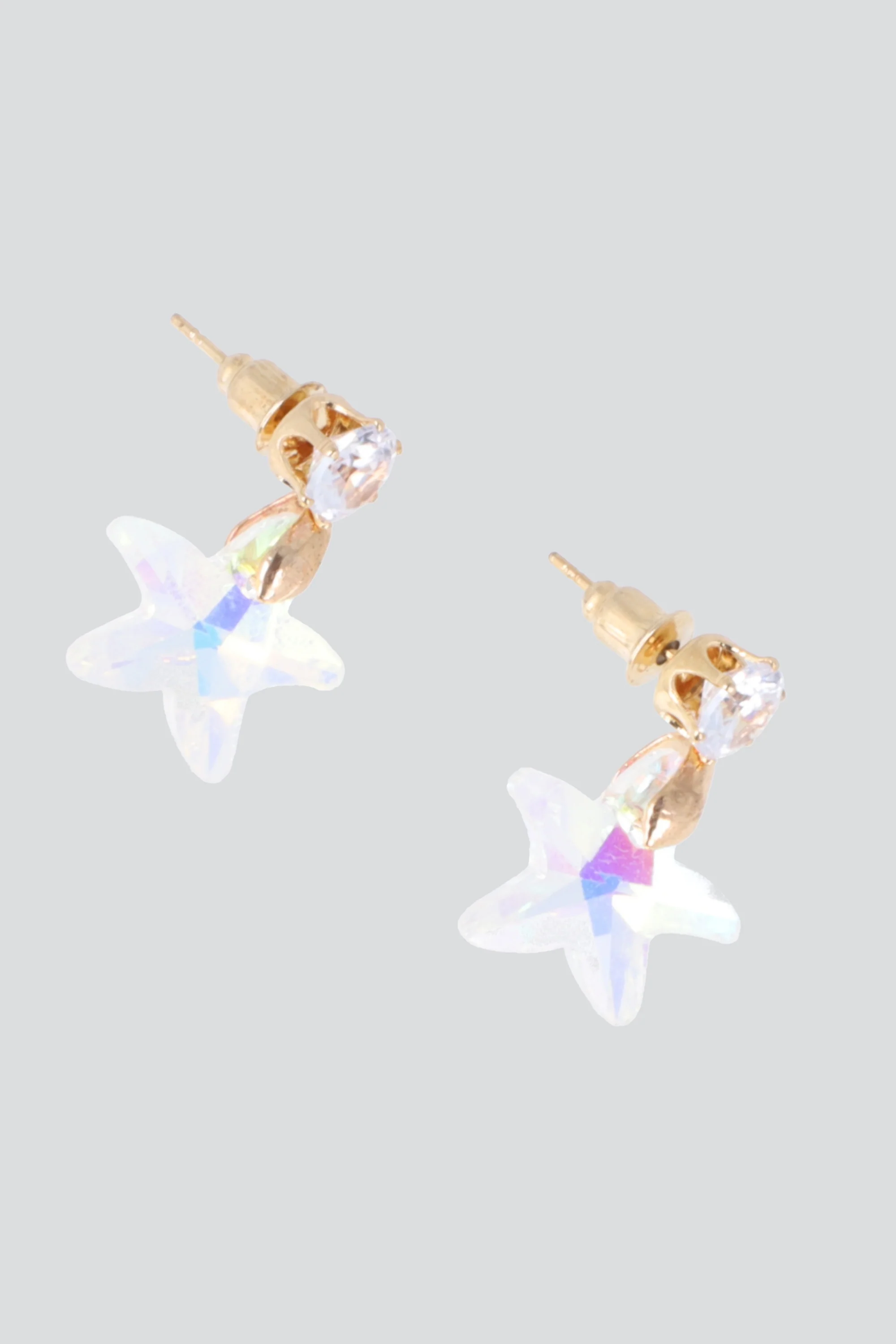 ARETES ESTRELLA DE MAR CRISTAL - Image 2