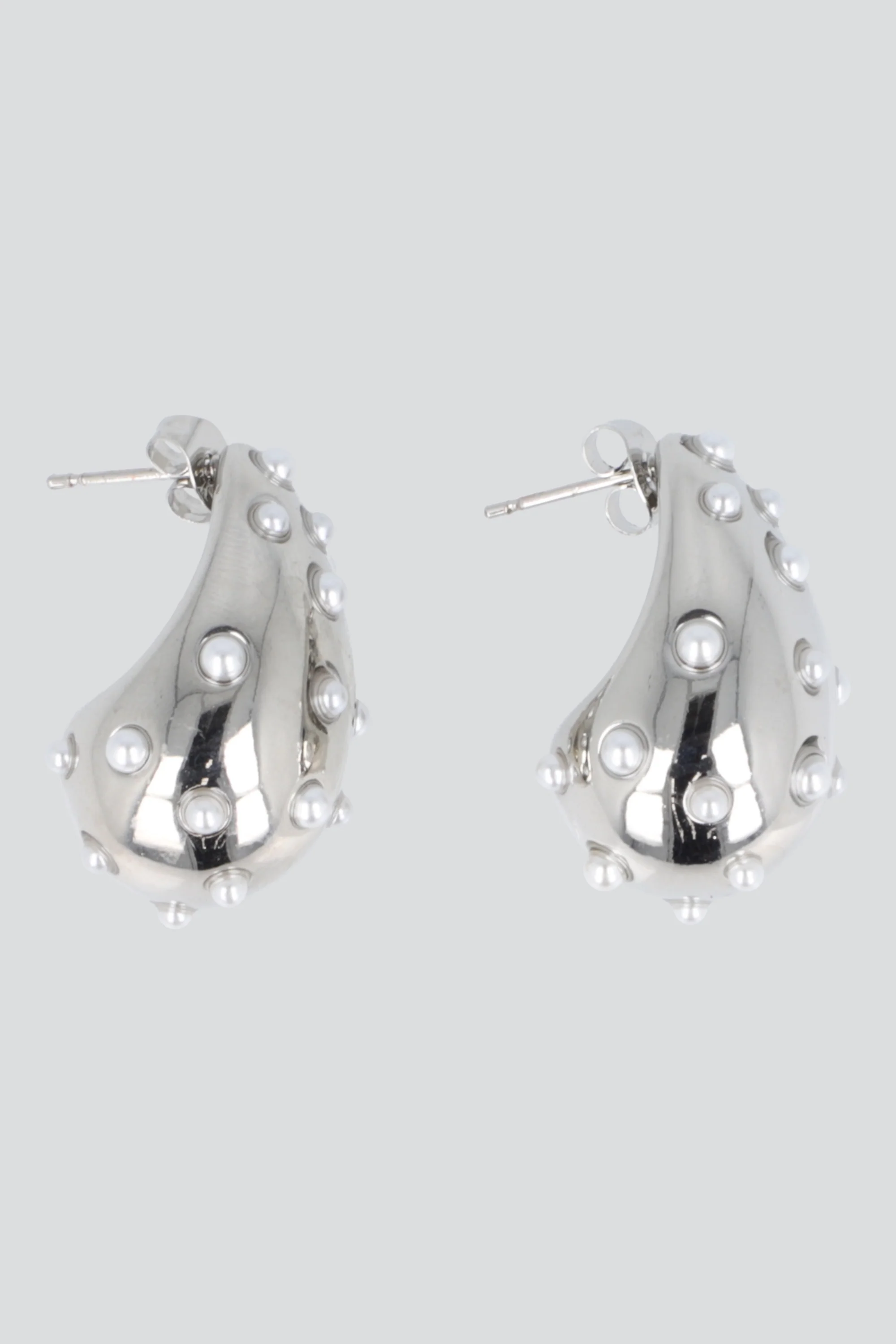 Aretes gota incrustaciones
