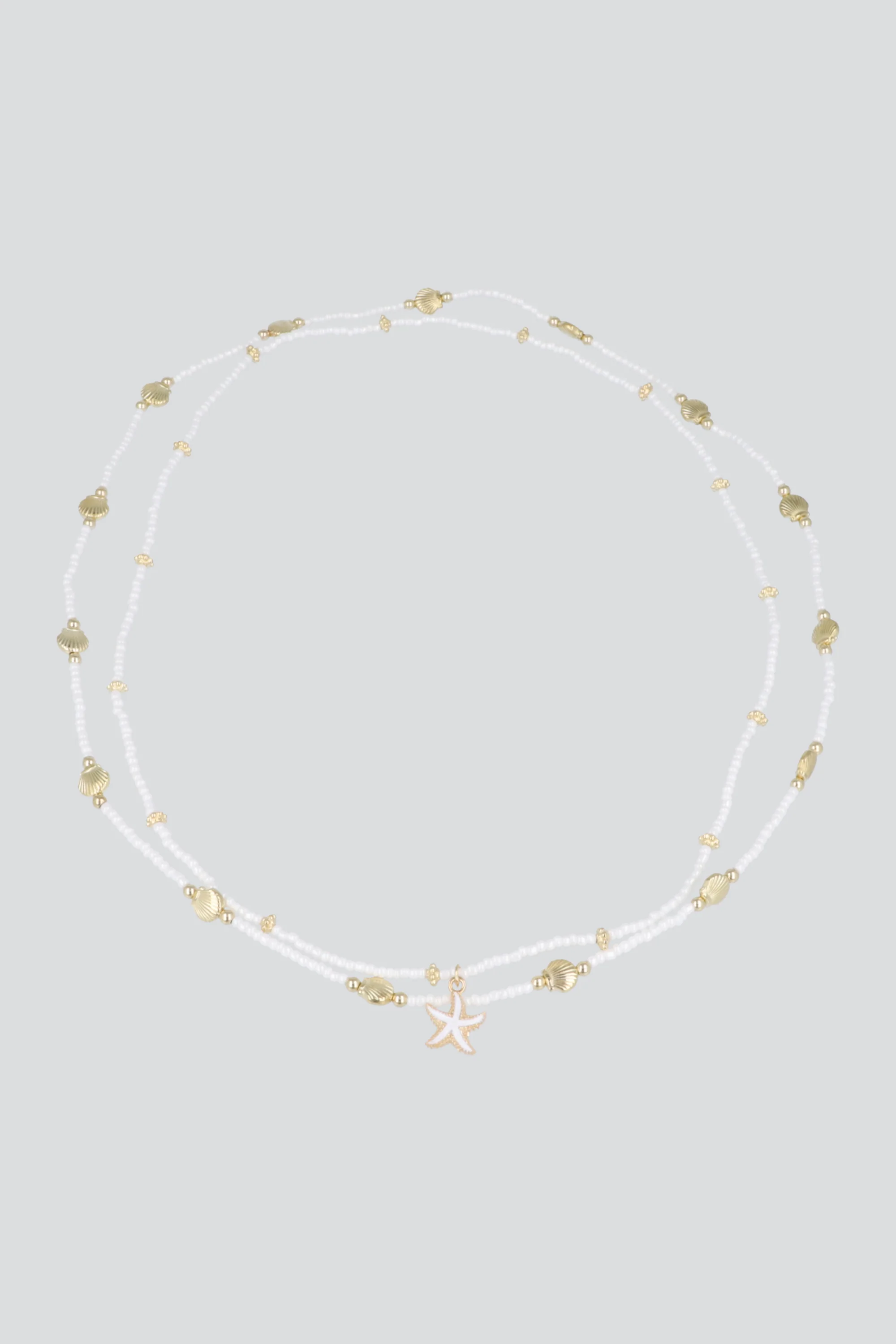 BELLY CHAIN 2C CONCHITAS COLOR