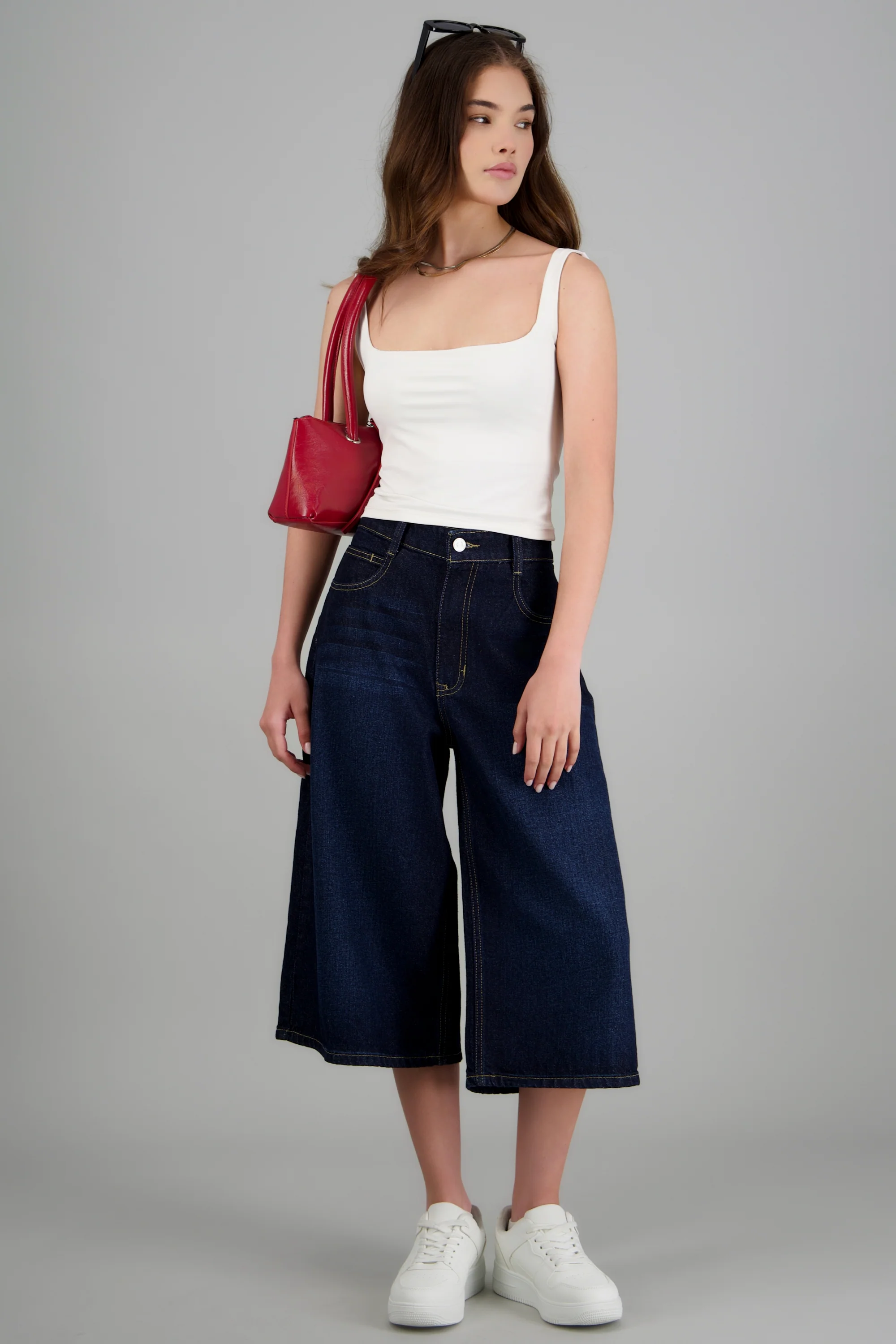 Bermuda denim entintada - Image 2