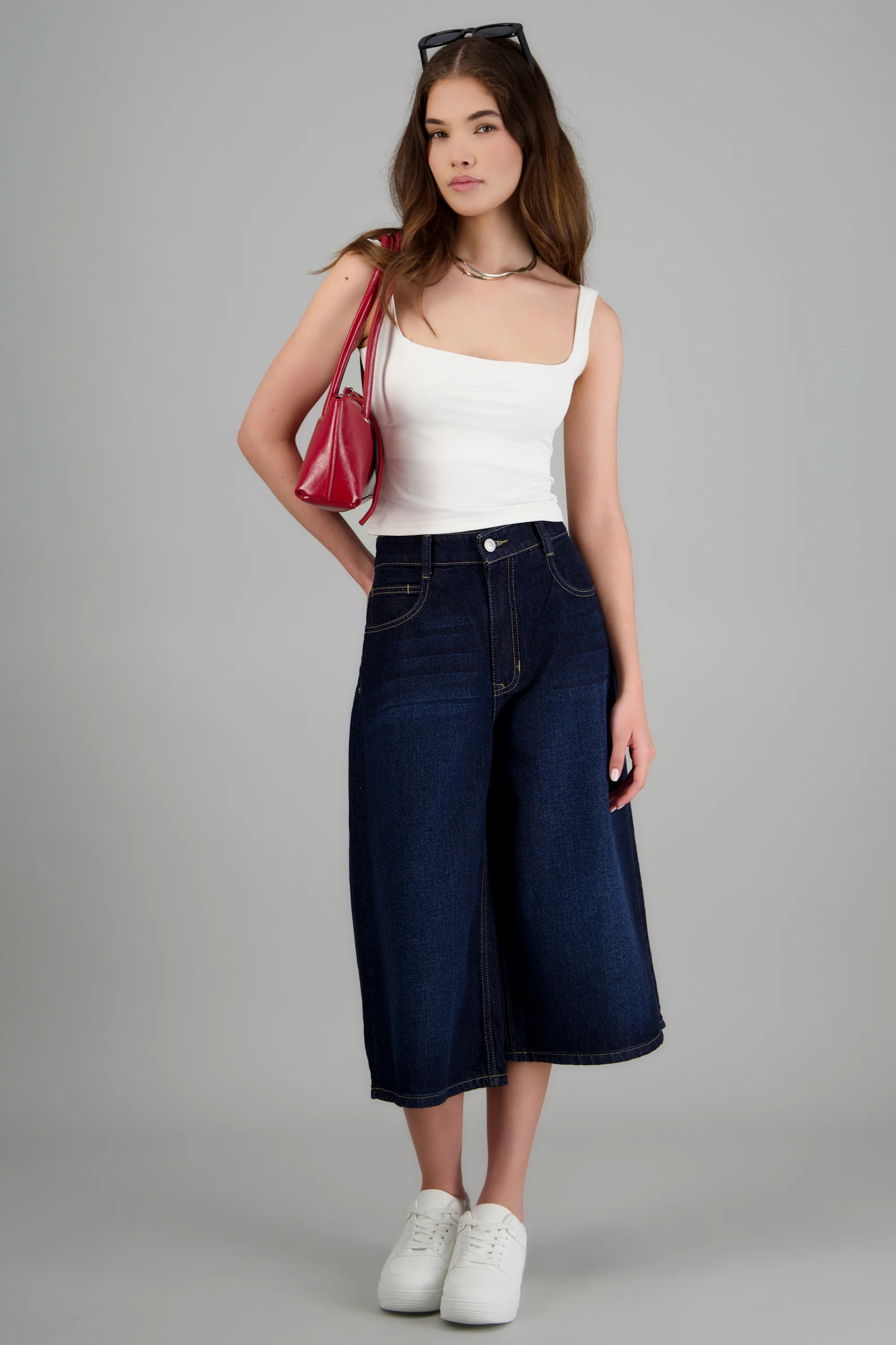 Bermuda denim entintada - Image 6