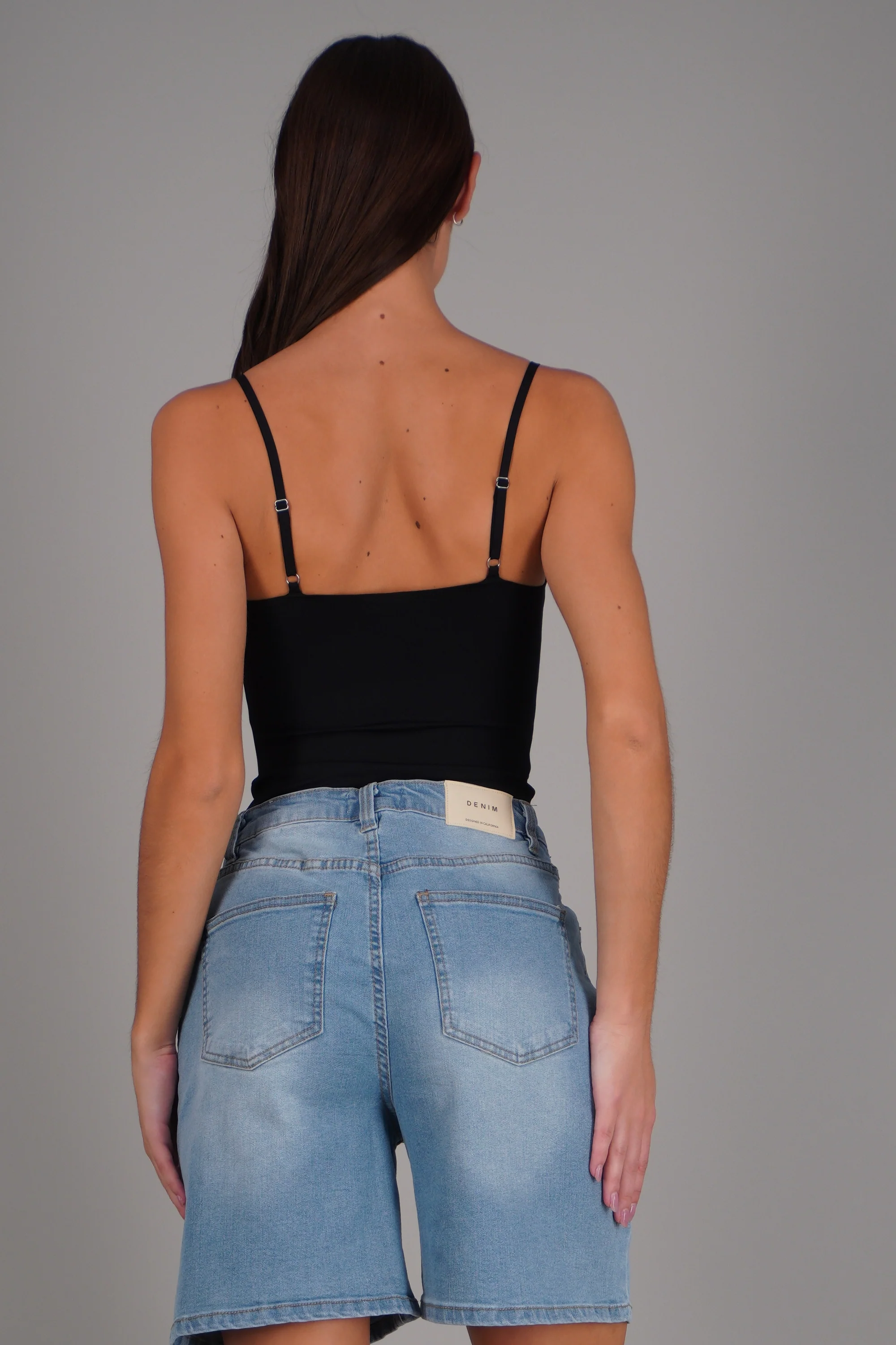 bermudas denim corte recto - Image 4