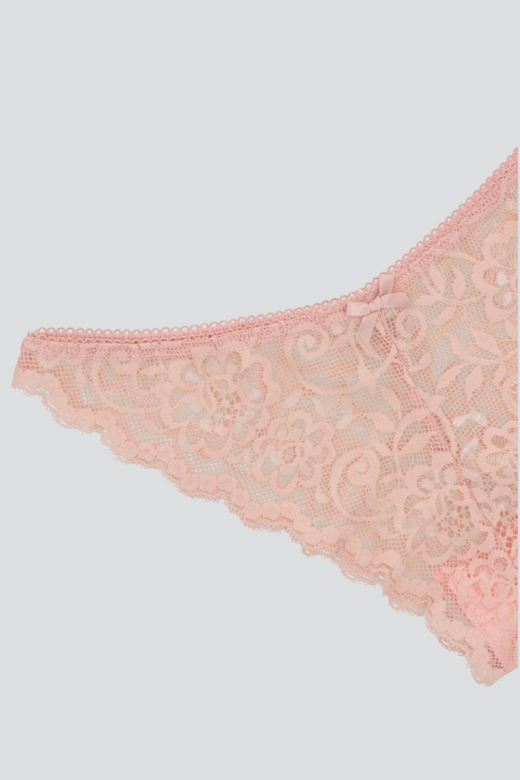 Bikini encaje detalle de moño - Image 3