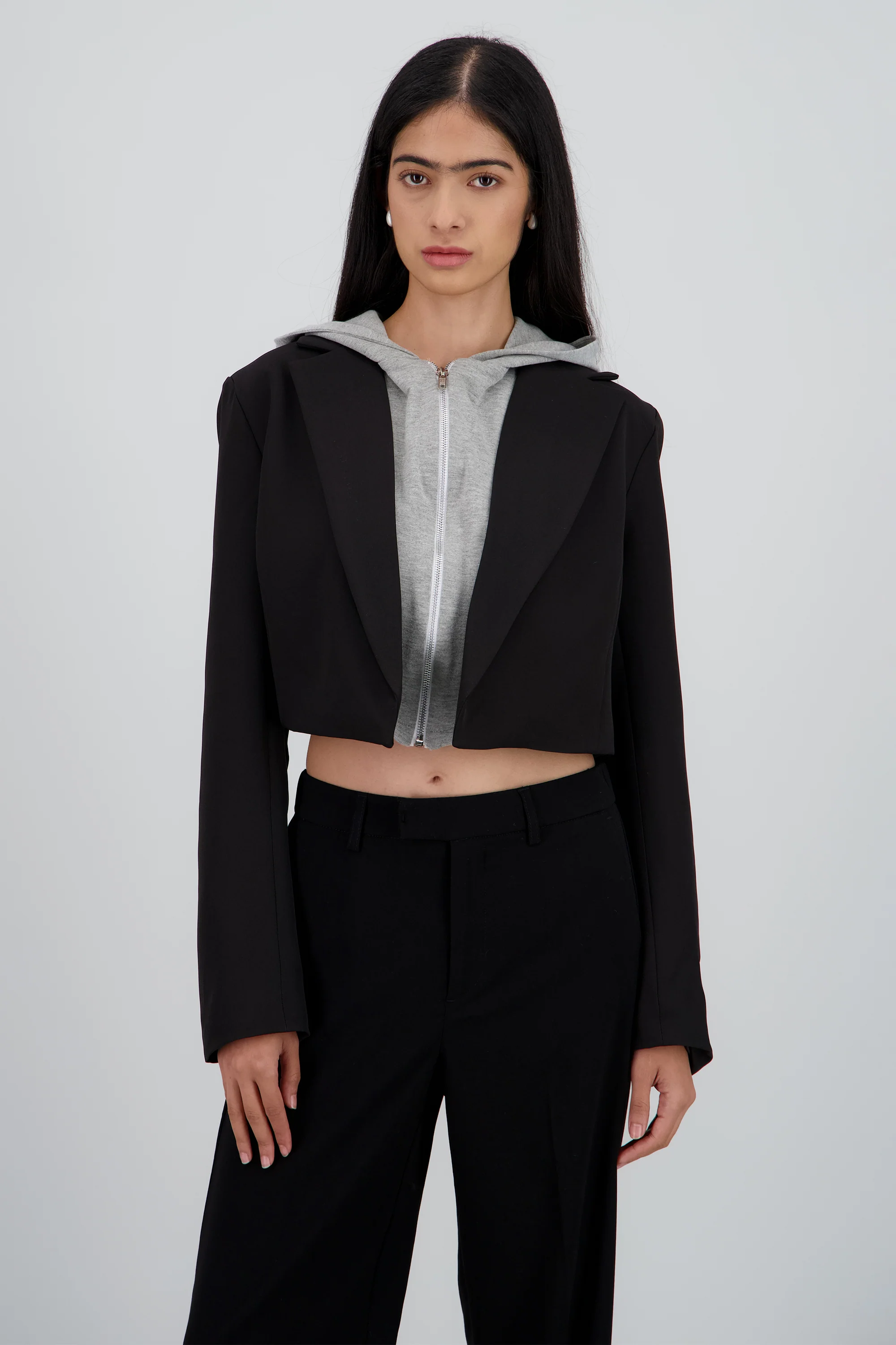 Blazer crop con sudadera integrada Hypsters - Image 2