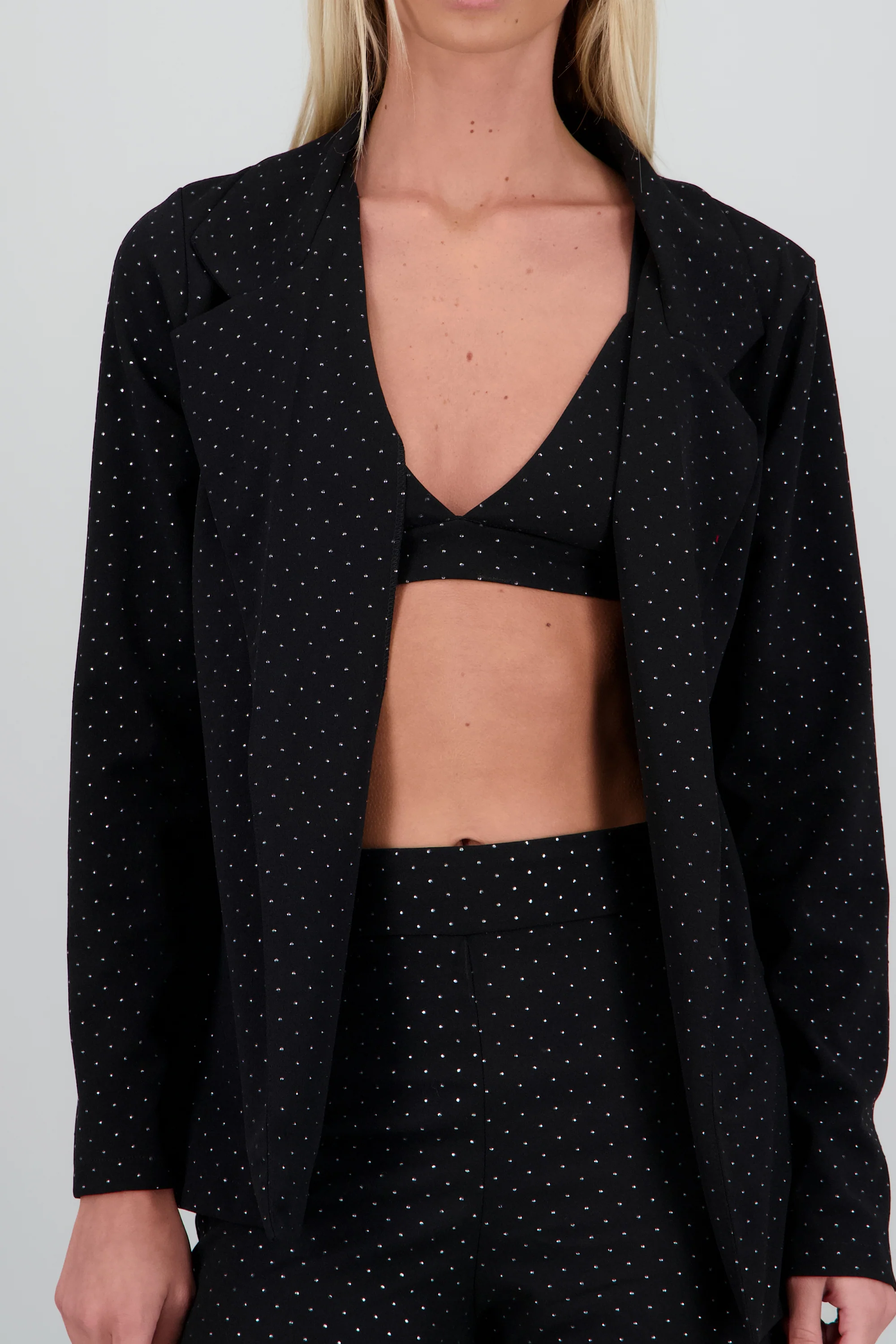 Blazer largo de brillos - Image 5