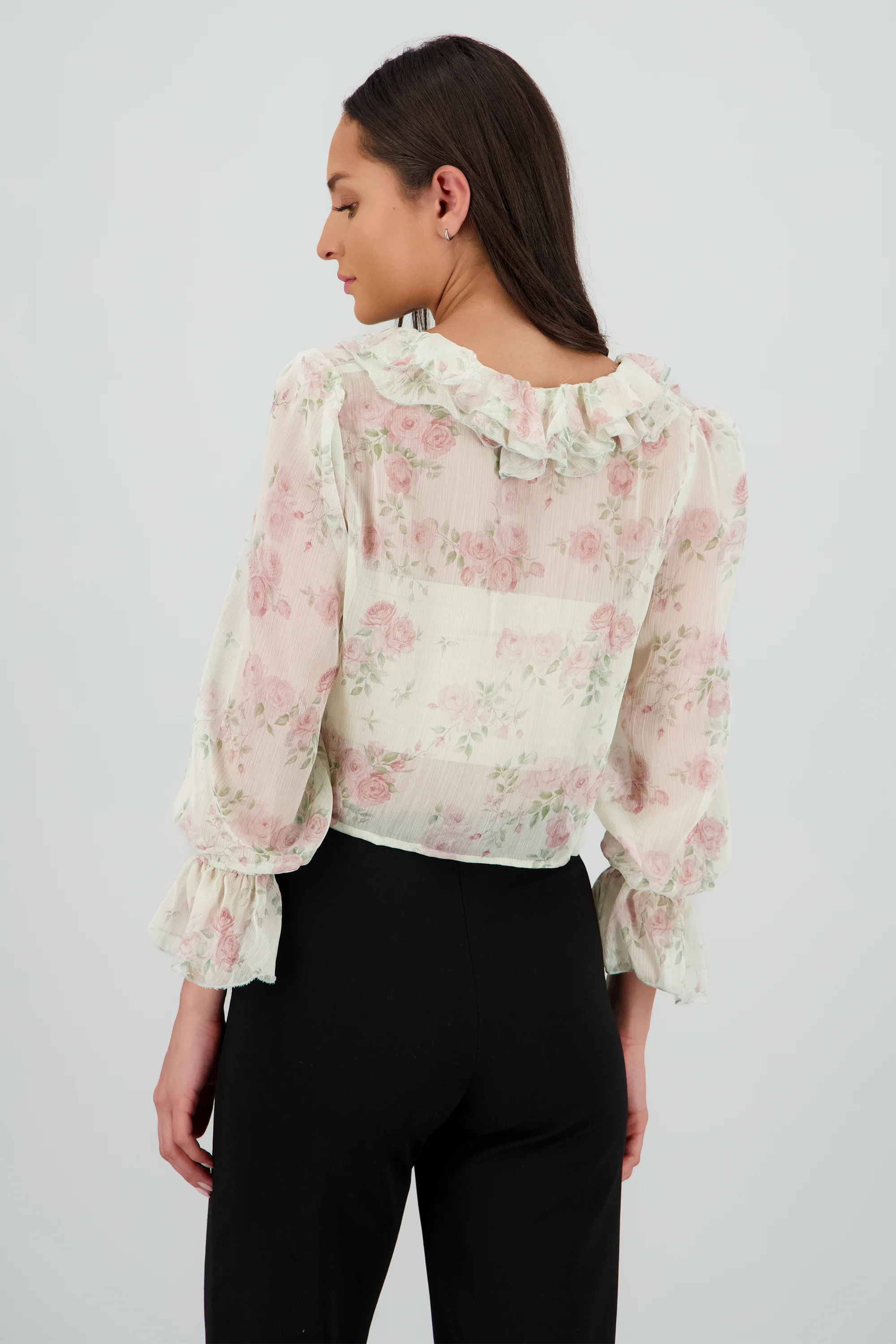 Blusa con mini olanes - Image 4