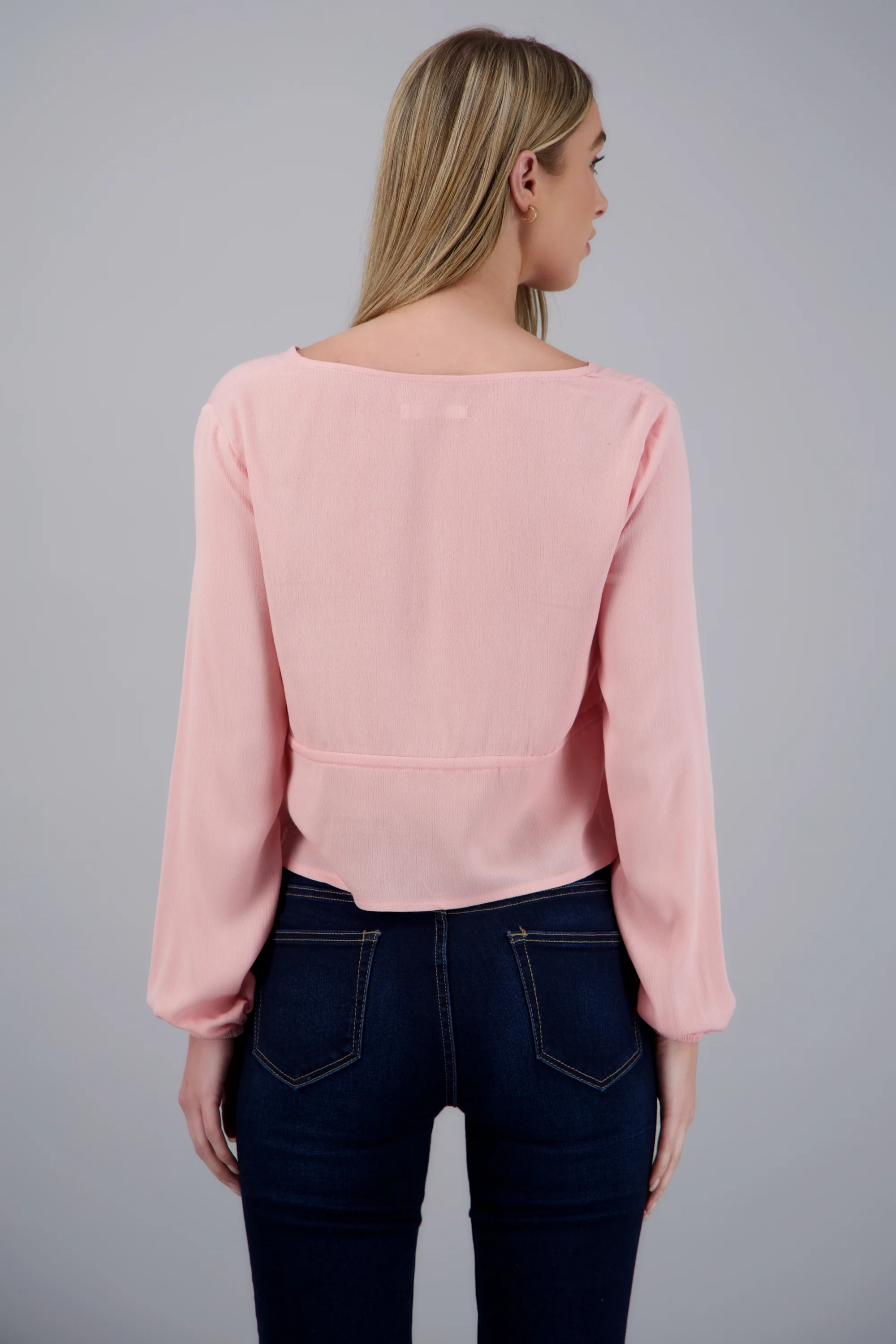 Blusa holgada con botones - Image 4