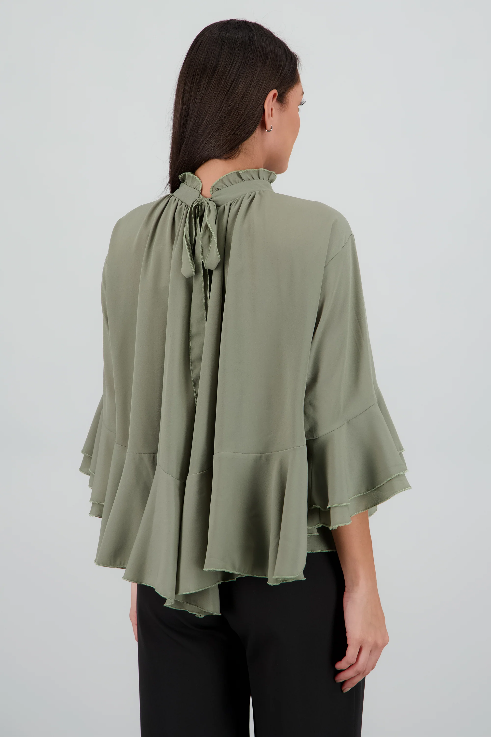 Blusa olanes capa de chiffon - Image 4