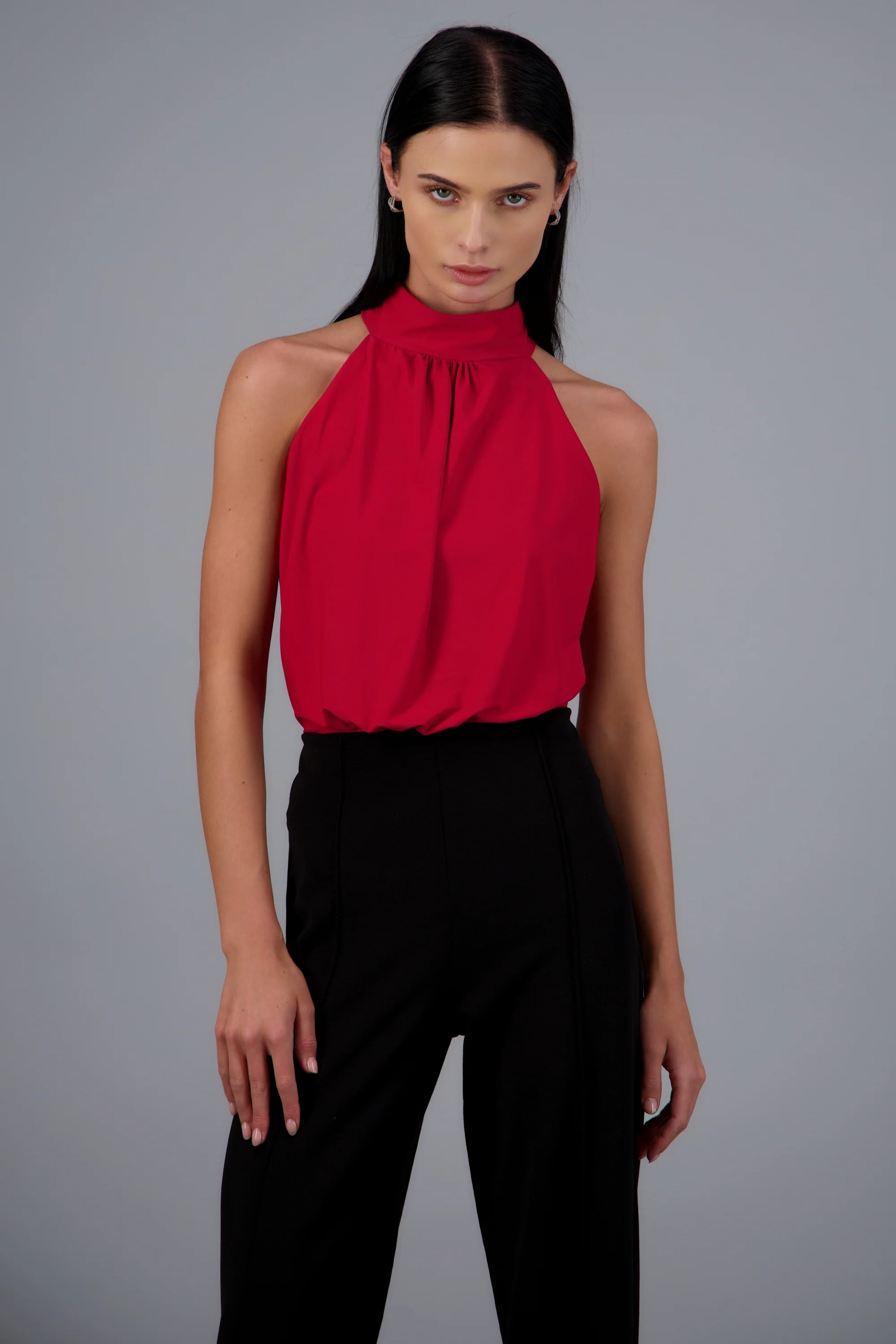 Body halter drapeado - Image 2