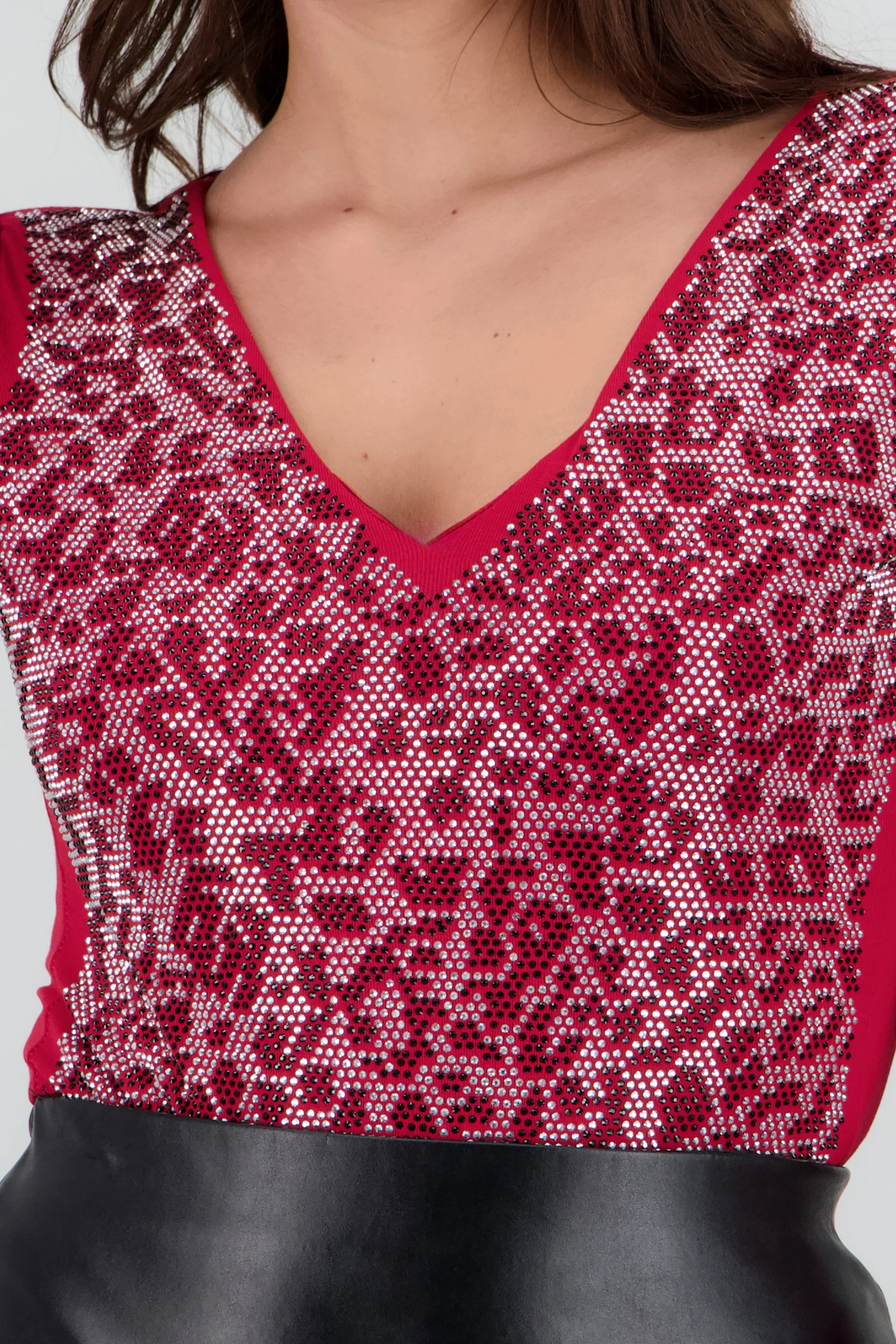 Bodysuit animal print brillos - Image 5