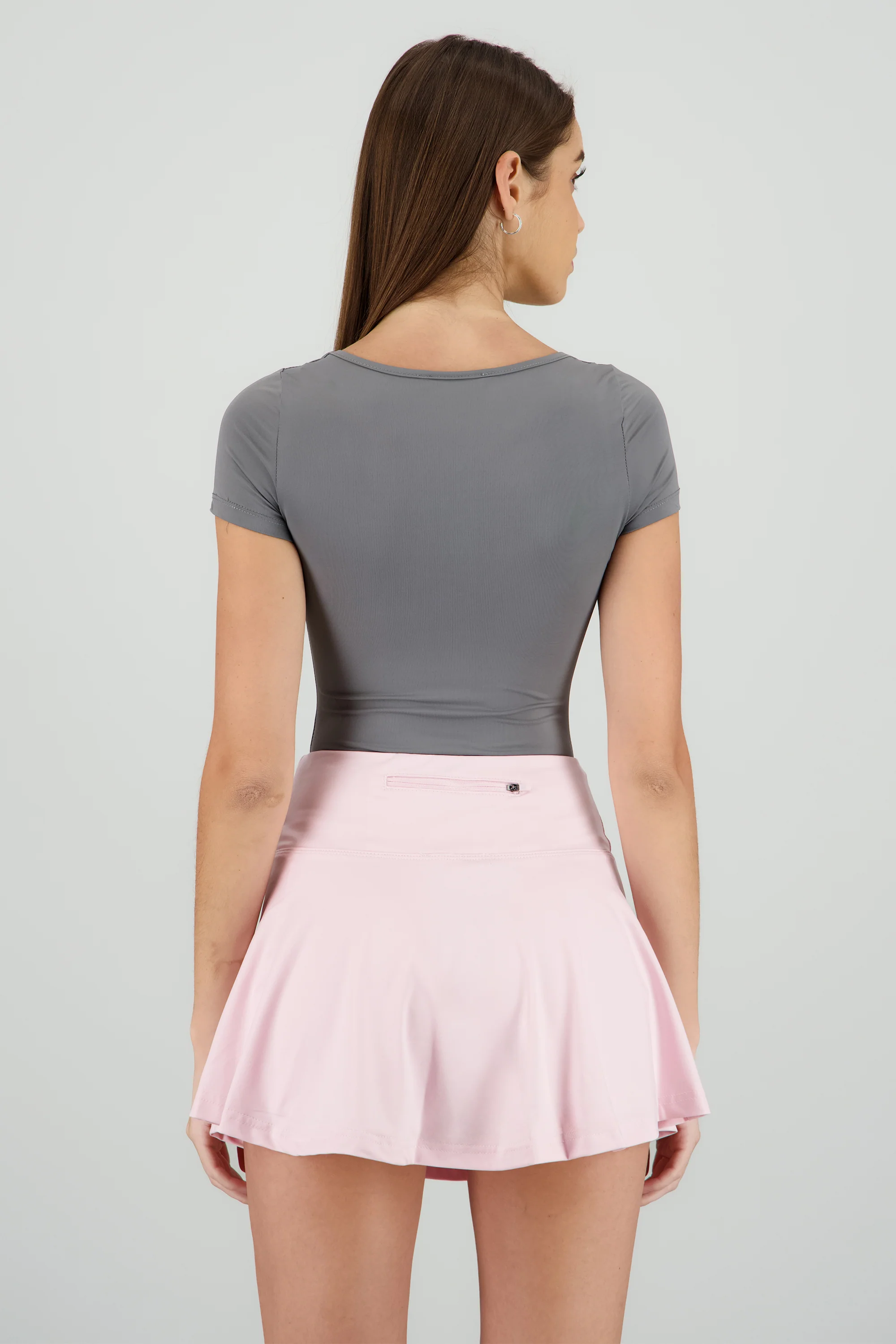 Bodysuit escote cuadrado doble tela - Image 4