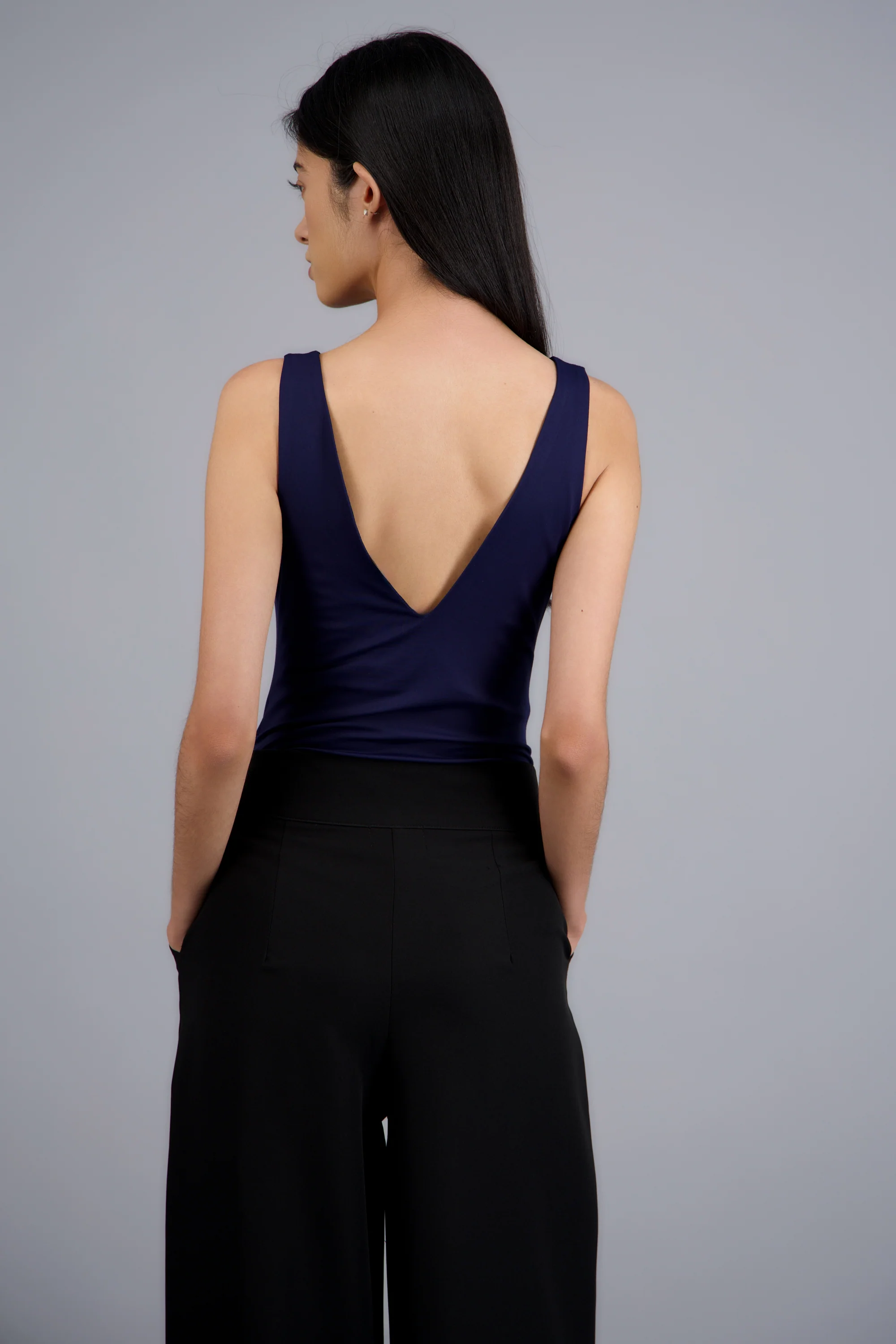 Bodysuit escote V liso - Image 2