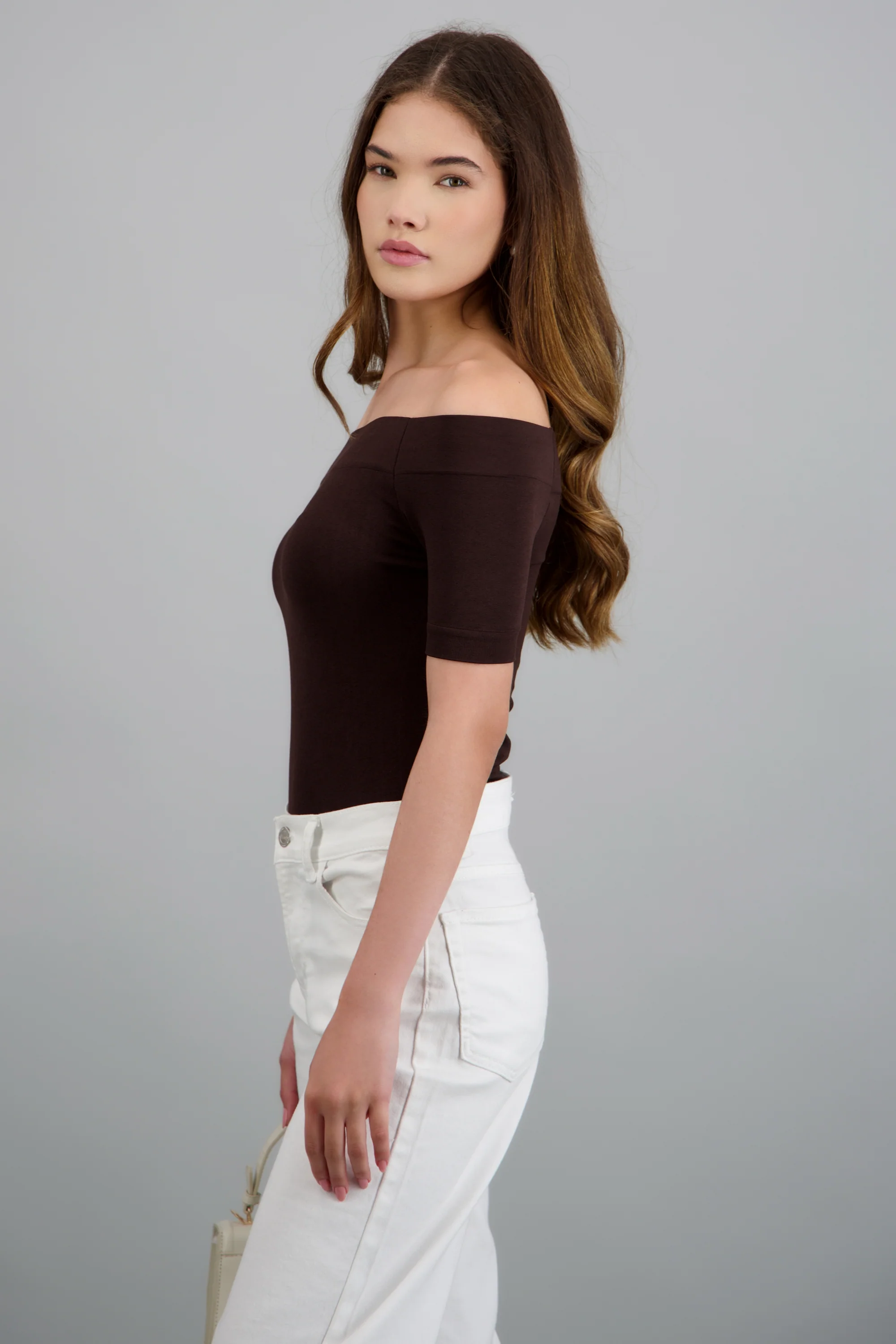 Bodysuit Liso Hombros Descubiertos - Image 3