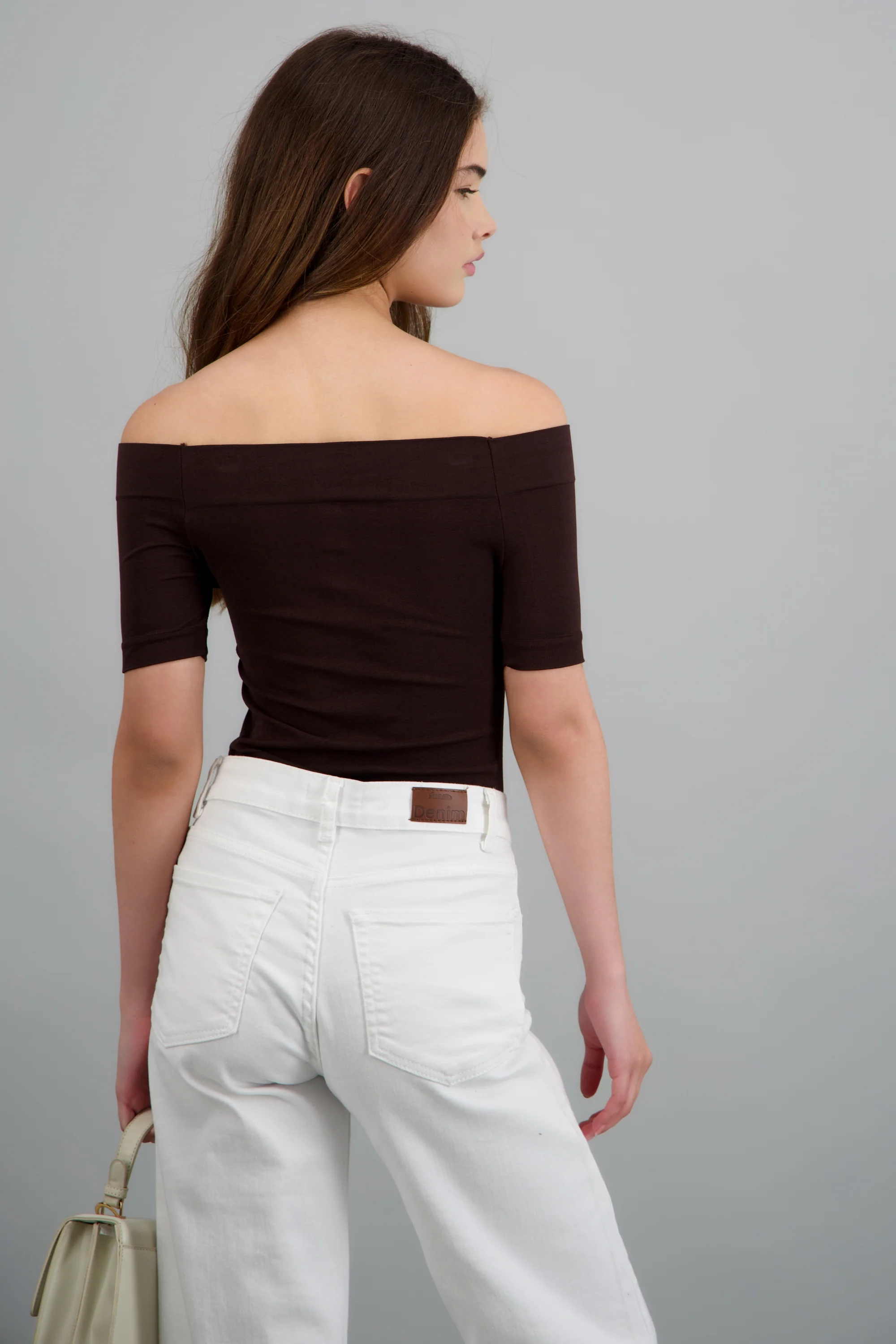 Bodysuit Liso Hombros Descubiertos - Image 4