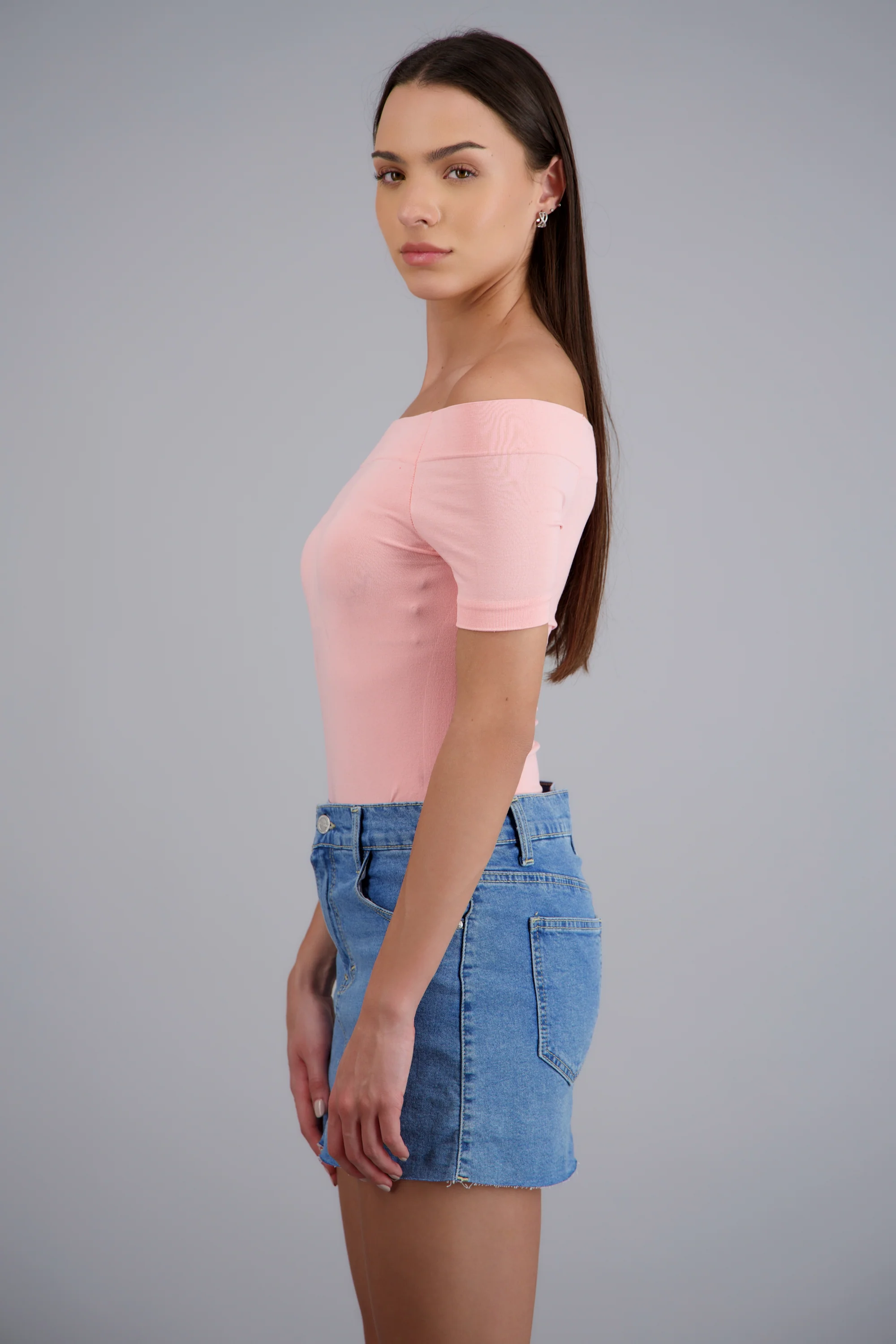 Bodysuit Liso Hombros Descubiertos - Image 2