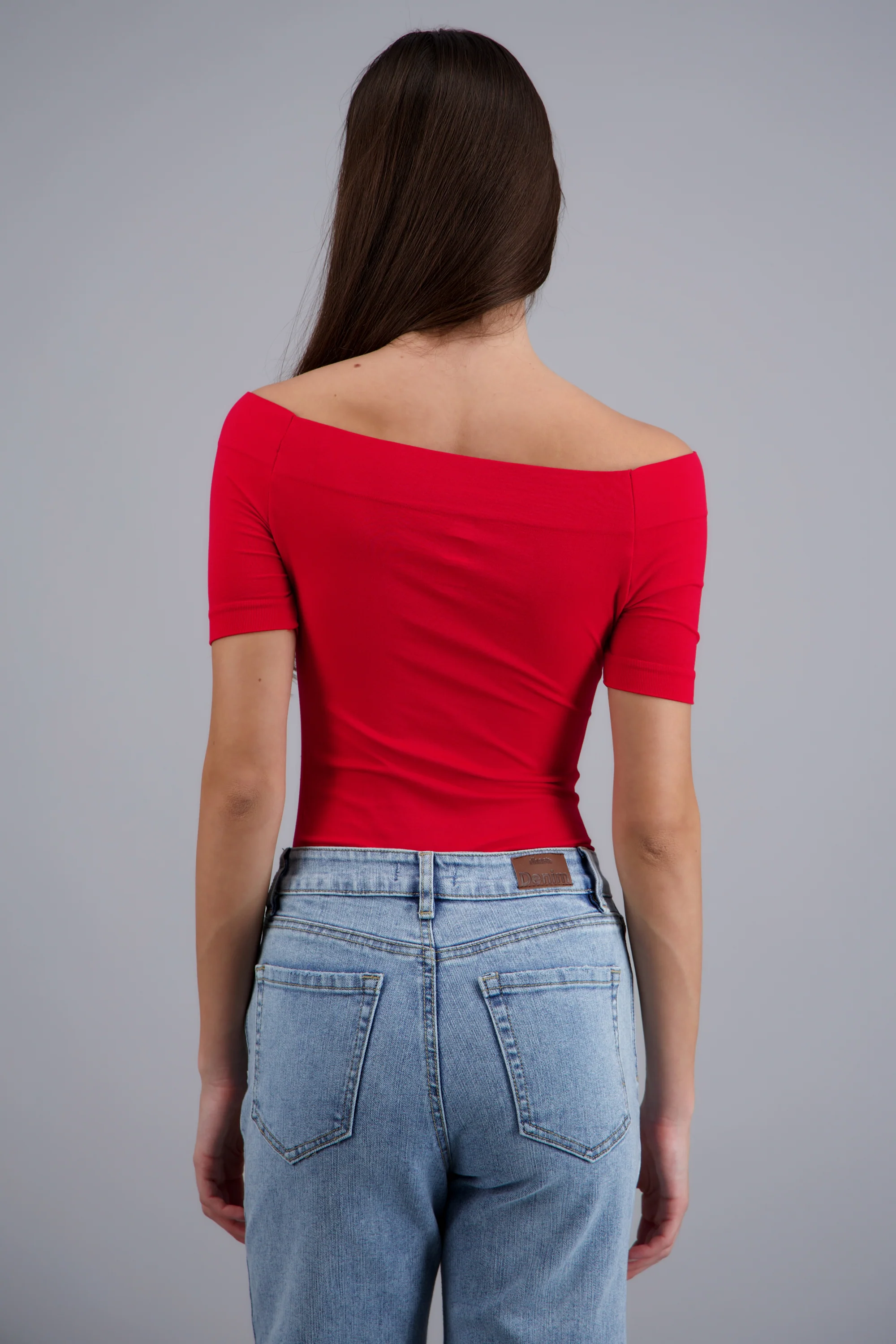Bodysuit Liso Hombros Descubiertos - Image 3