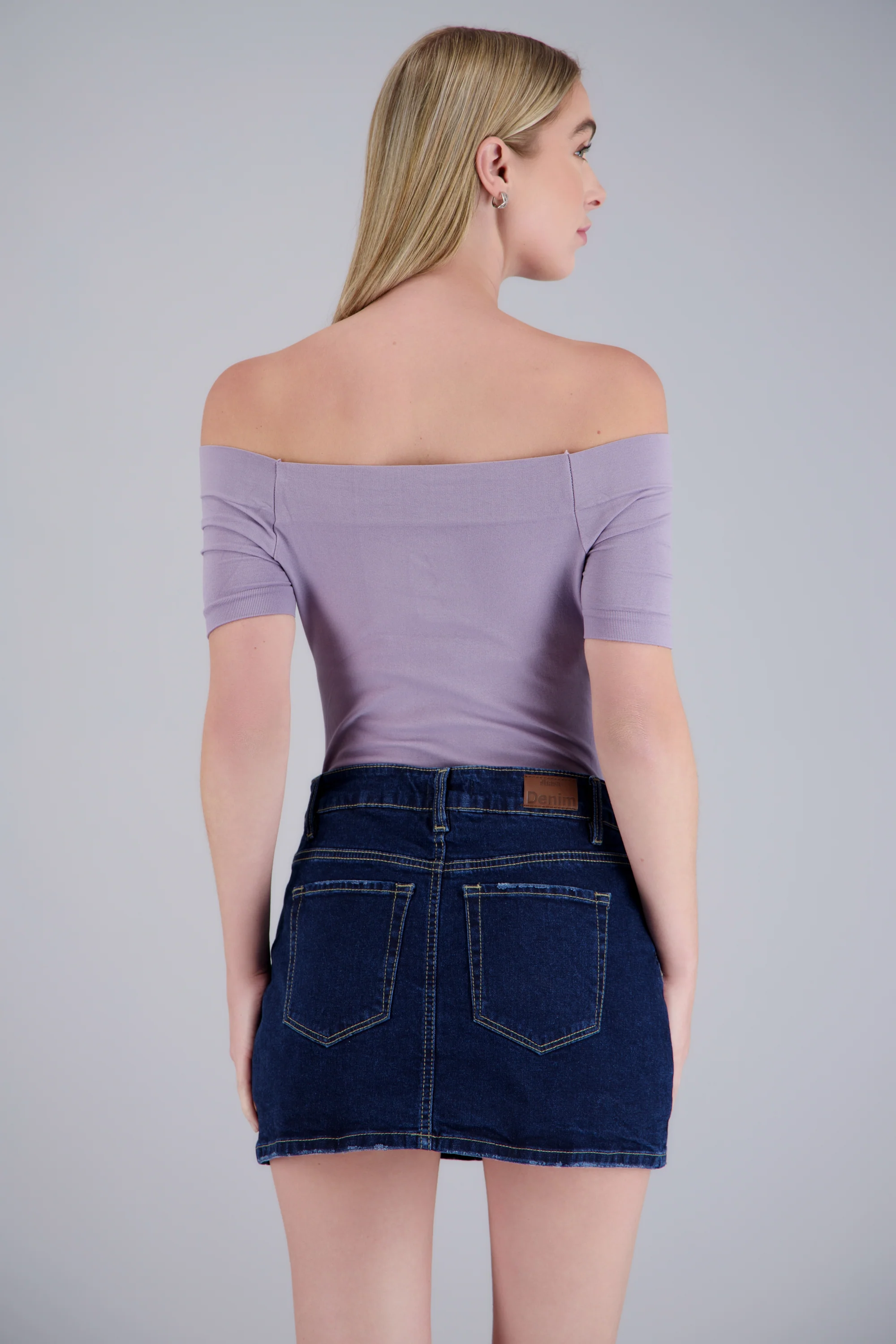 Bodysuit Liso Hombros Descubiertos - Image 3