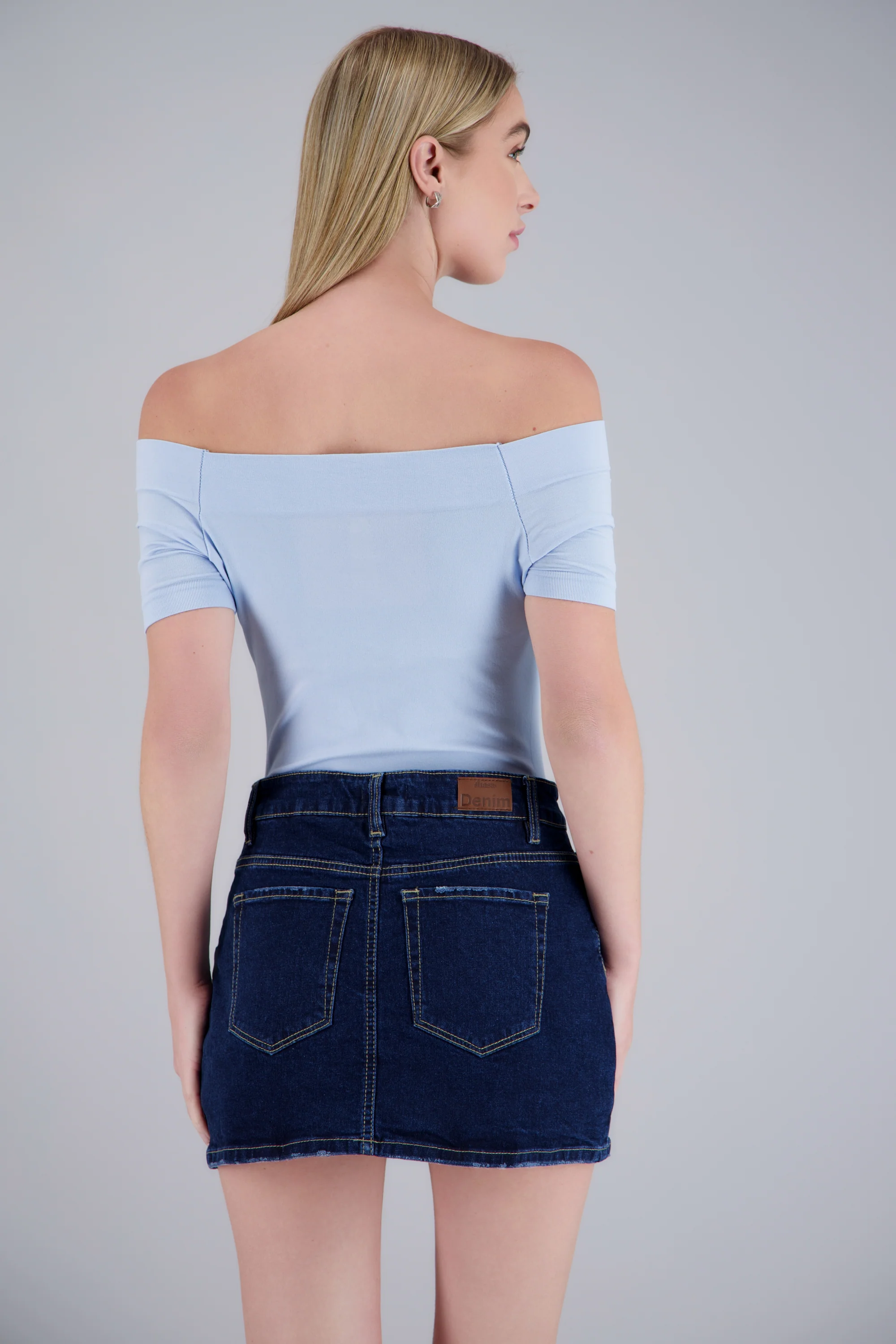 Bodysuit Liso Hombros Descubiertos - Image 2