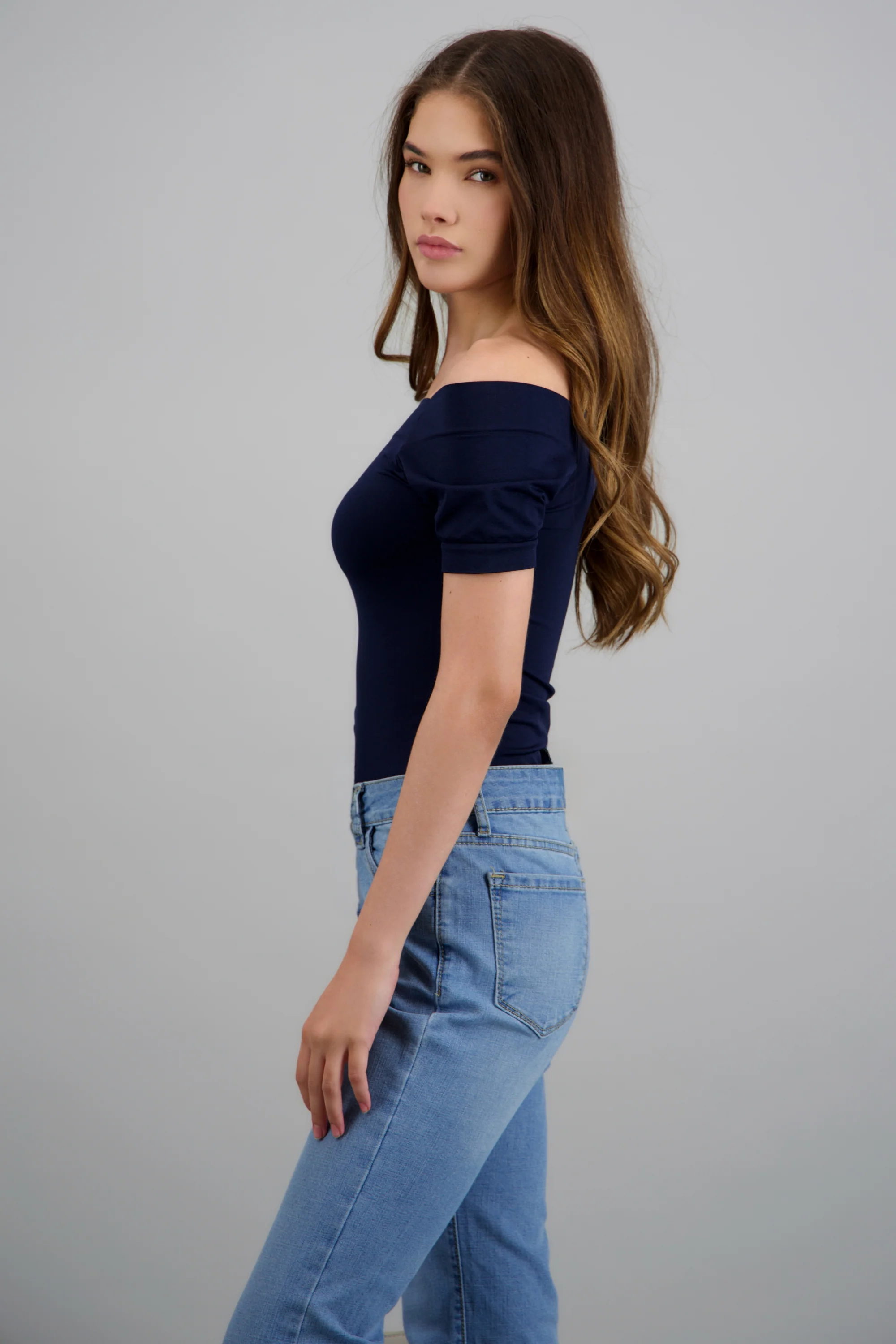 BODYSUIT OFF SHOULDER M/C - Image 2
