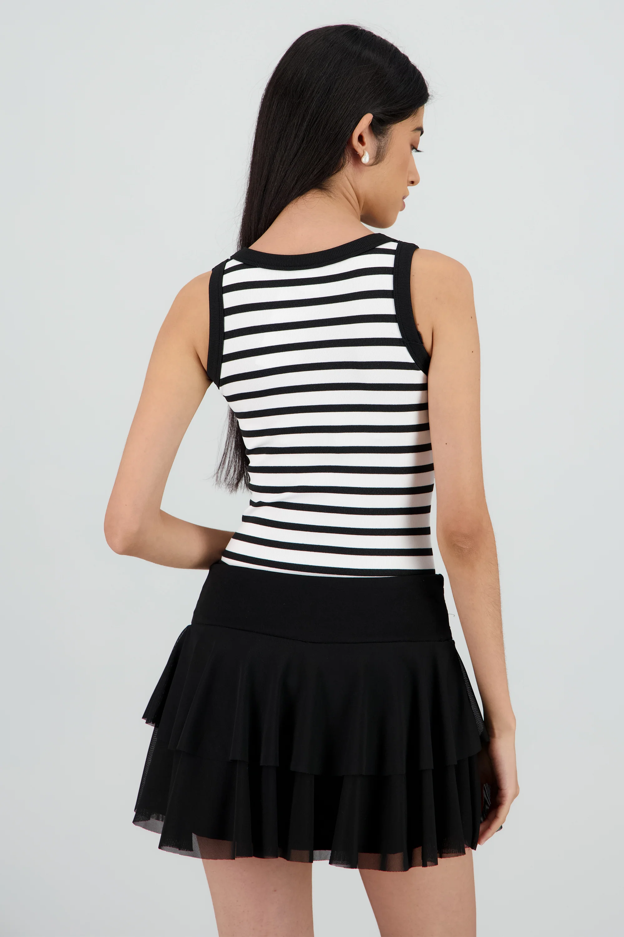 Bodysuit sin mangas rayas seamless - Image 4