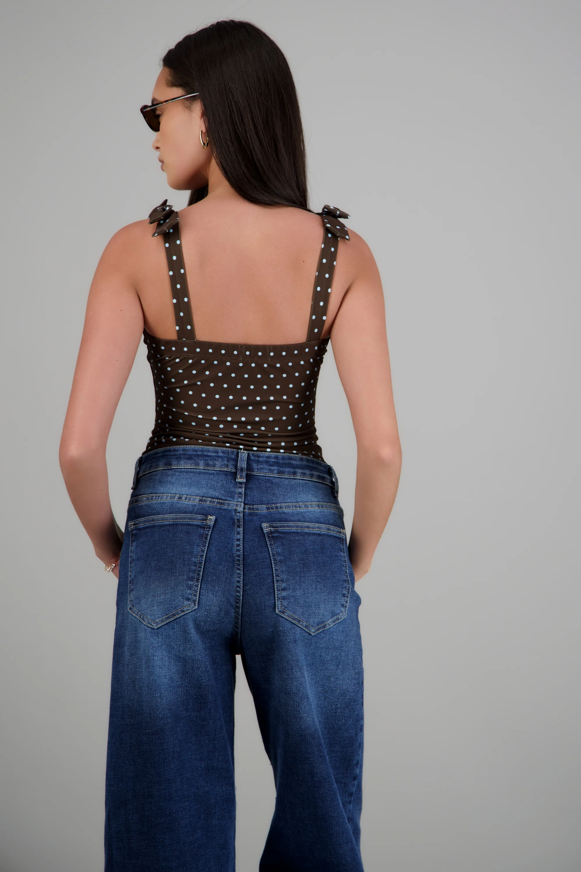 bodysuit tirante moños polka dots - Image 3