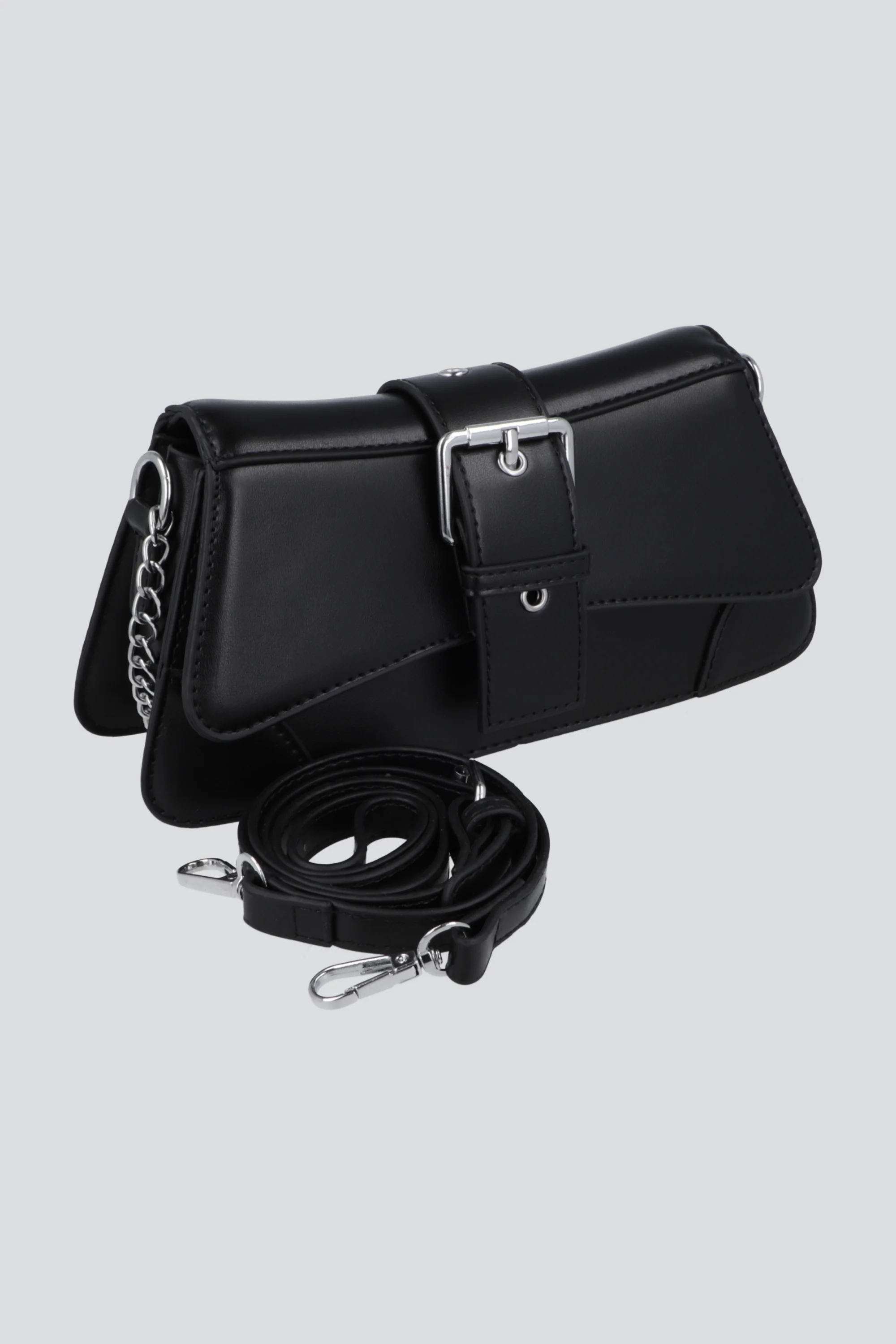 Bolsa crossbody baguette hebilla - Image 2