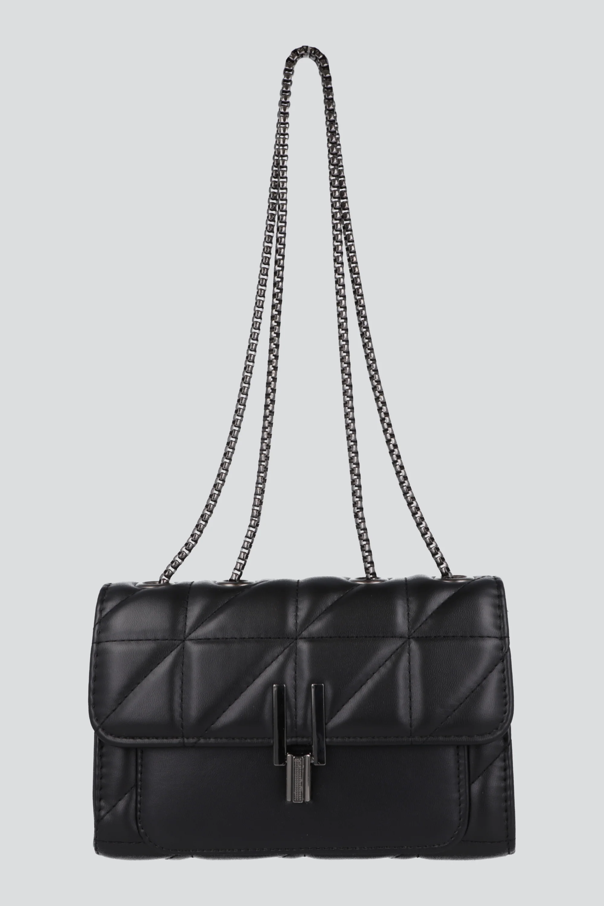 Bolsa crossbody capitonada tapa