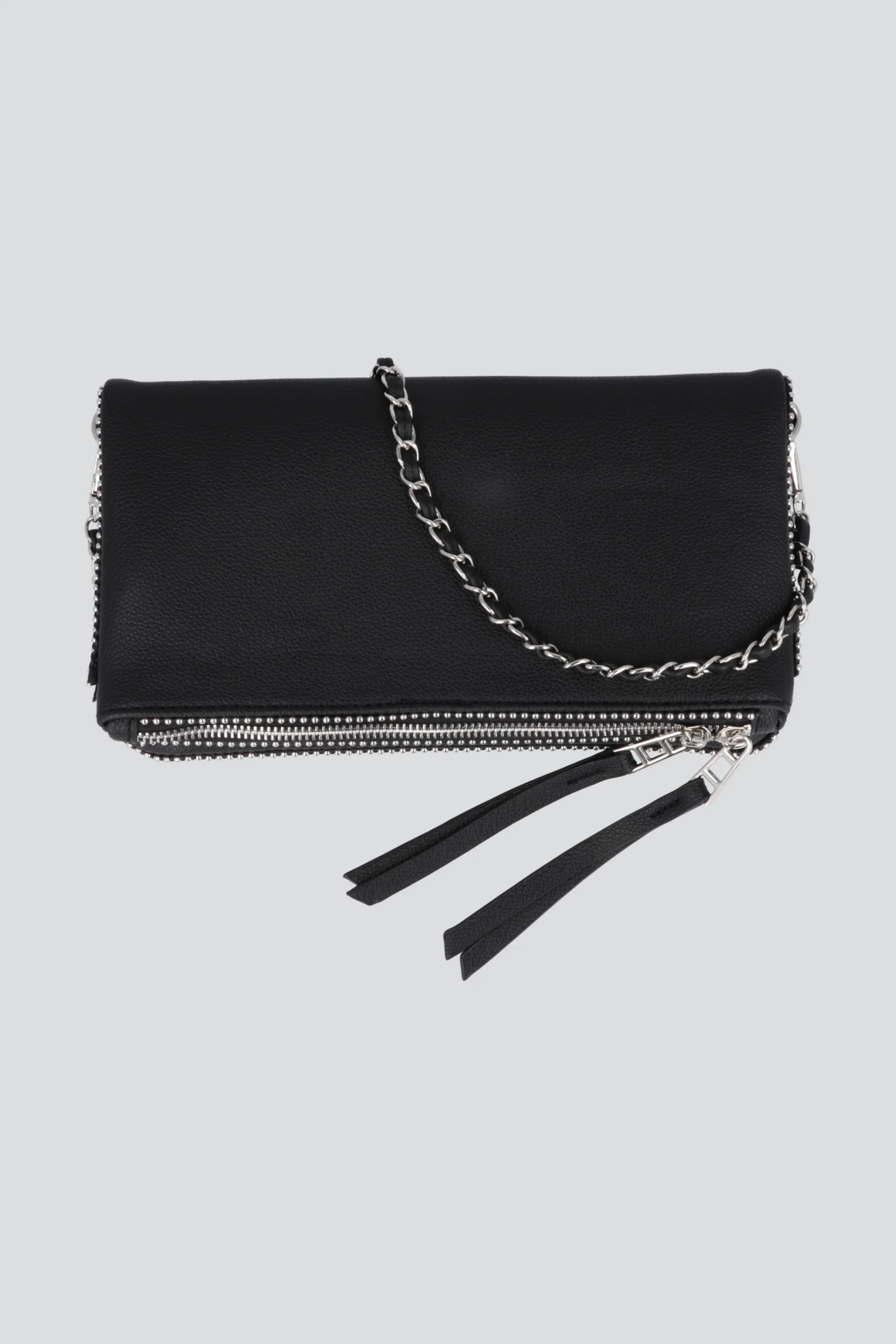 Bolsa crossbody suave cierres