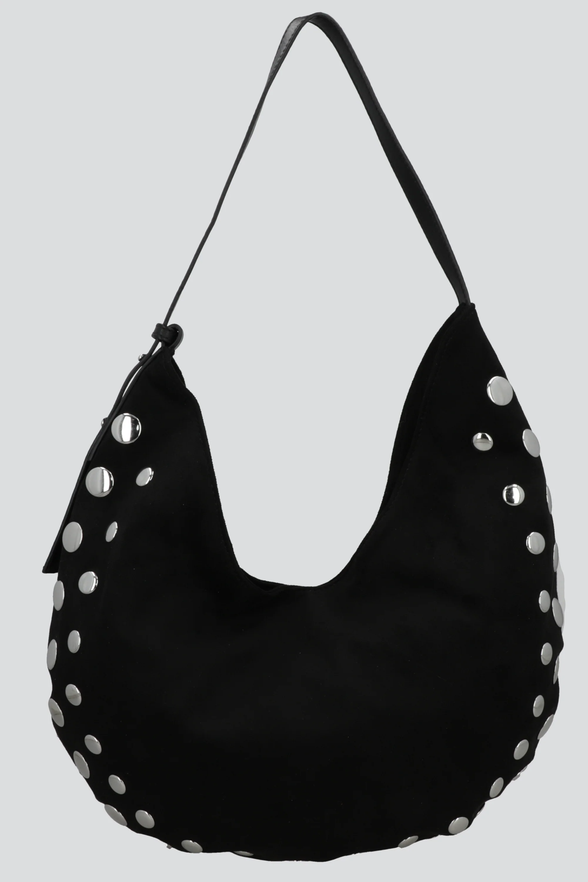 Bolsa hobo media luna remaches
