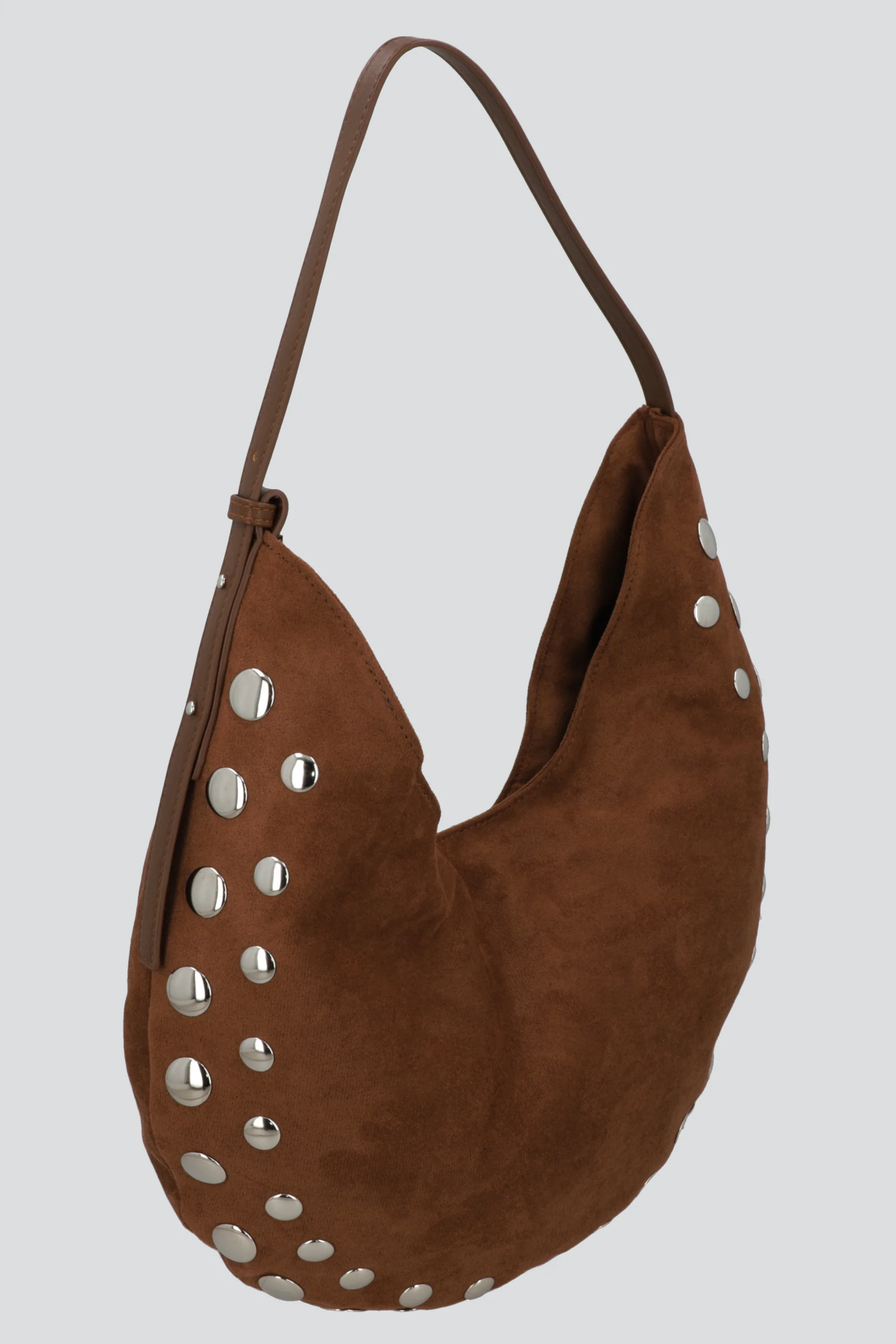 Bolsa hobo media luna remaches - Image 4