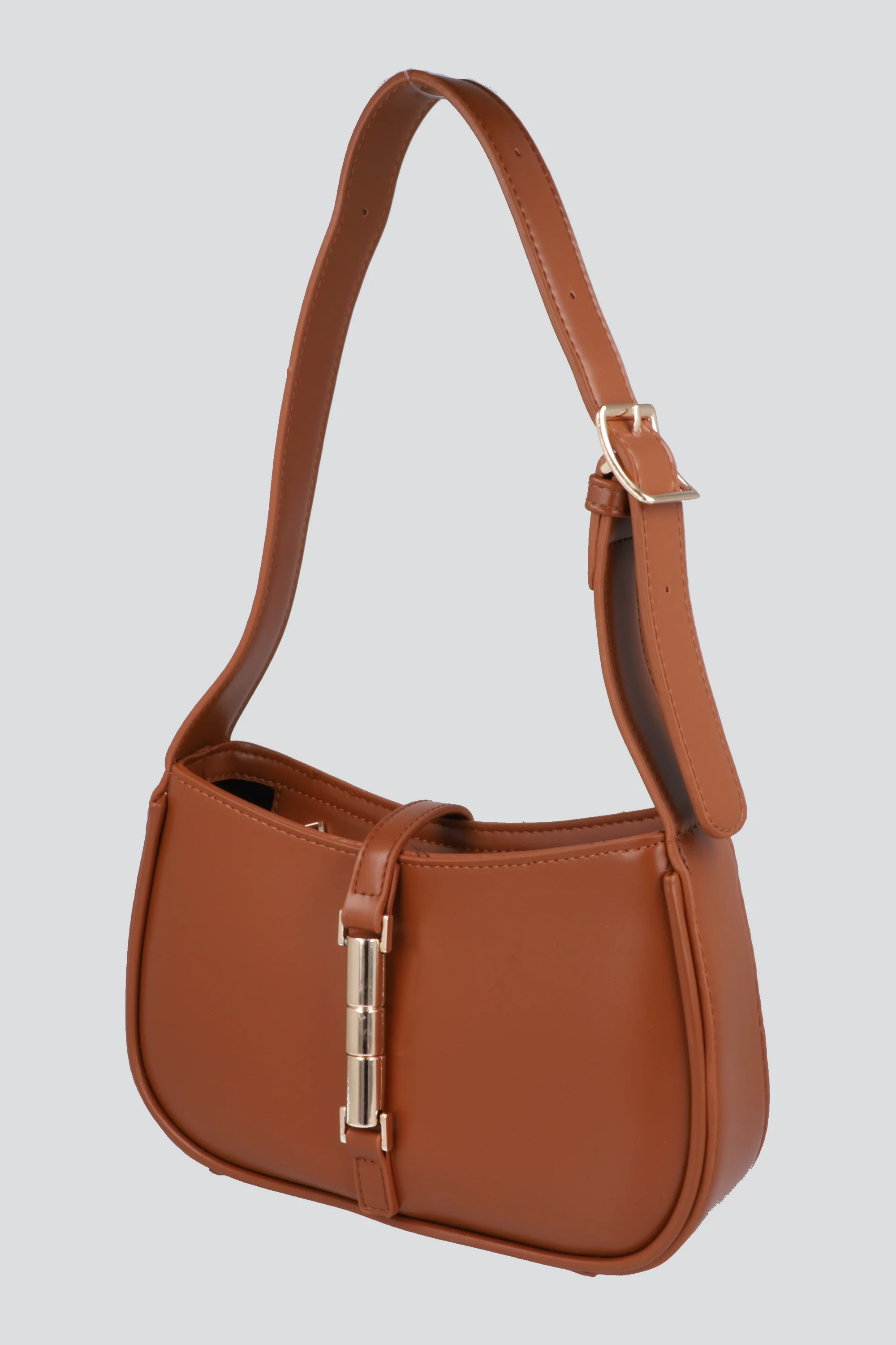 Bolsa shoulder estructurada hebilla larga - Image 2