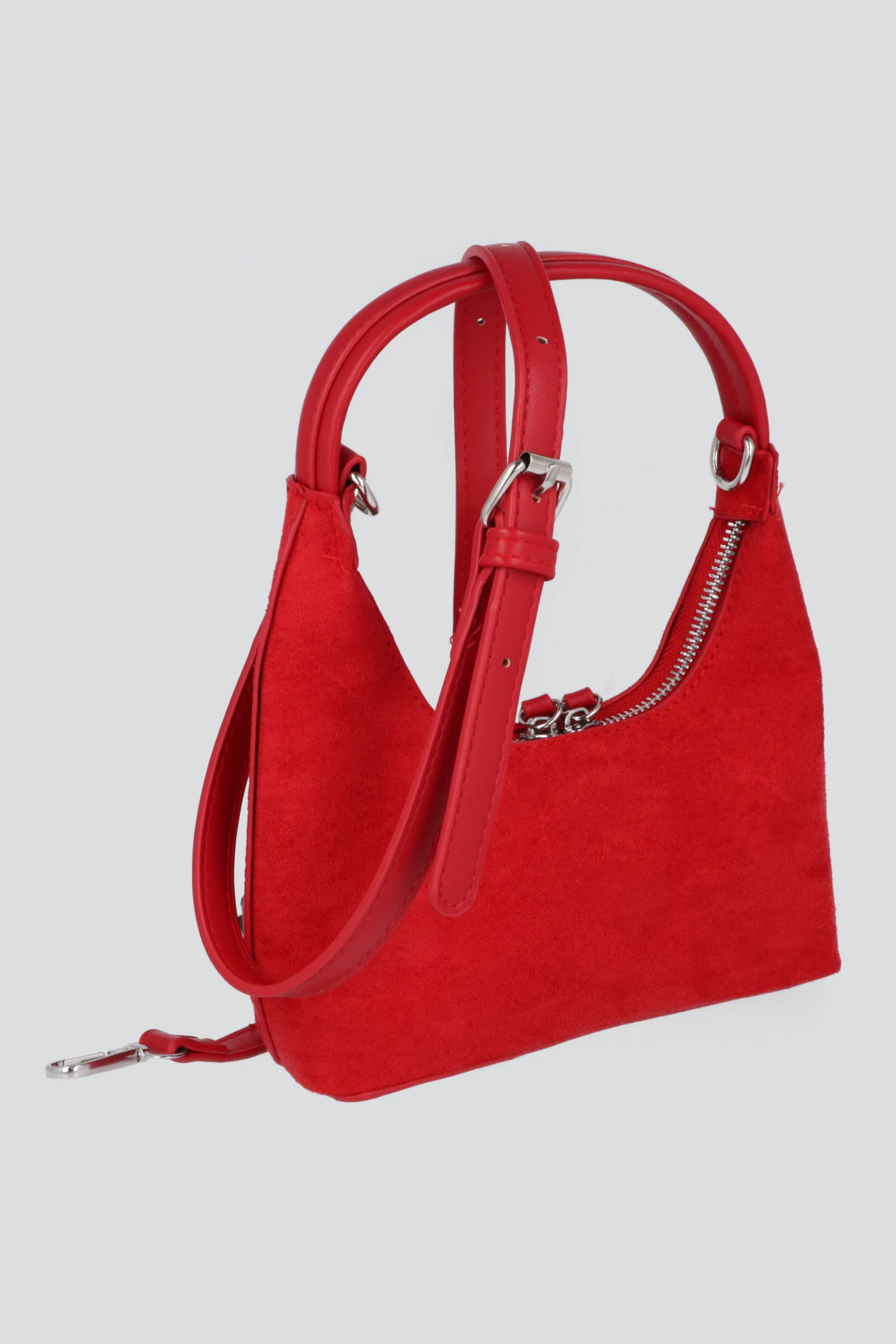 Bolsa suede cierres - Image 2