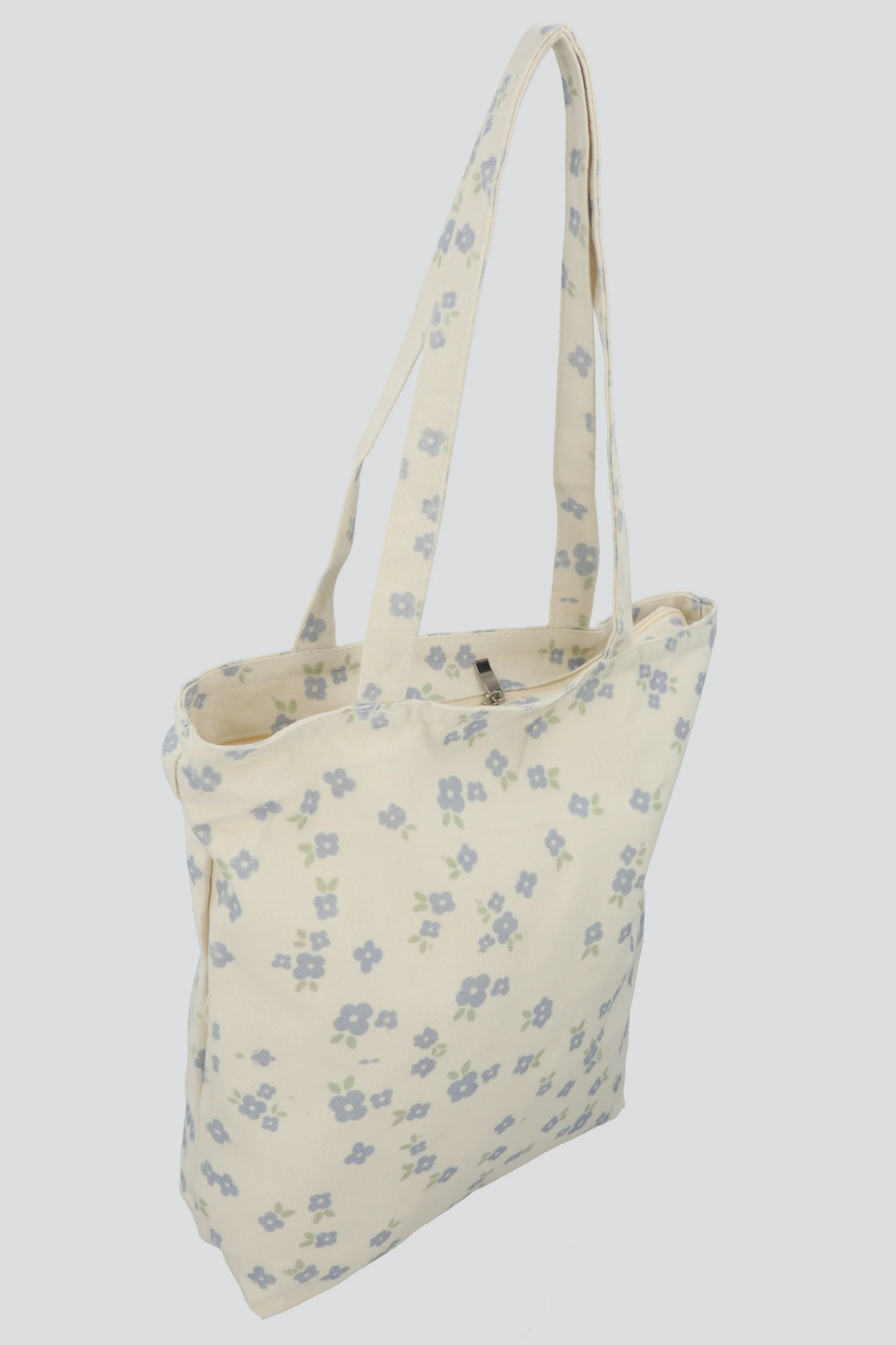 Bolsa tote canvas mini print flor - Image 3