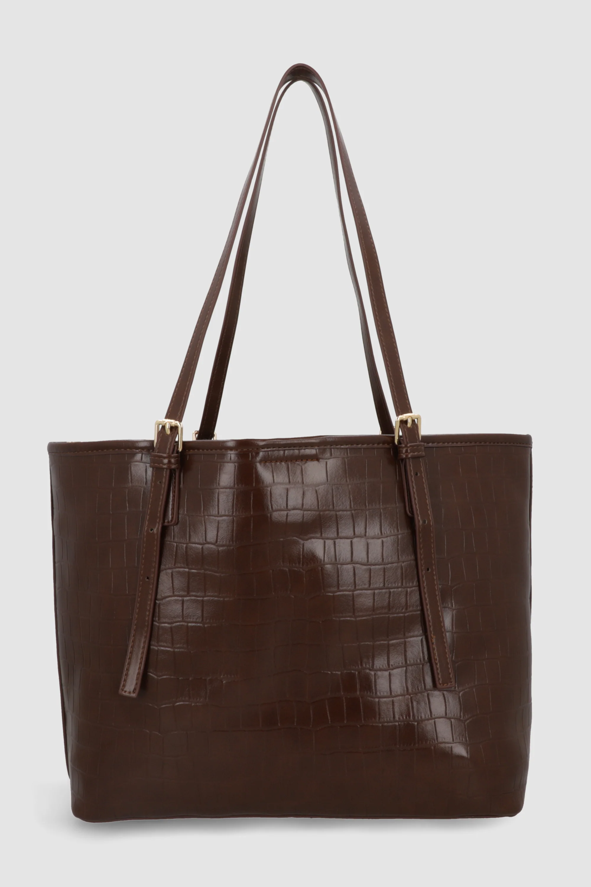 Bolsa tote croco
