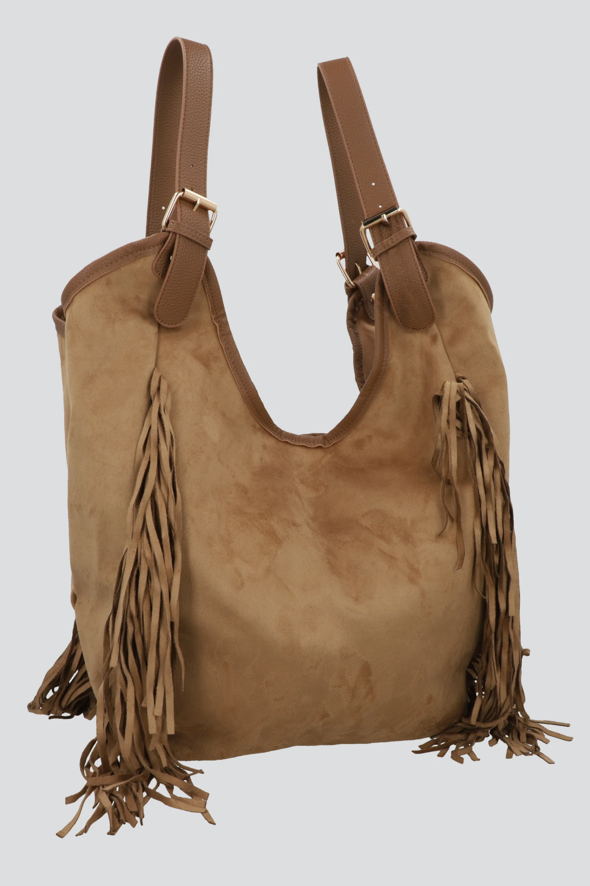Bolsa tote suede flecos - Image 2