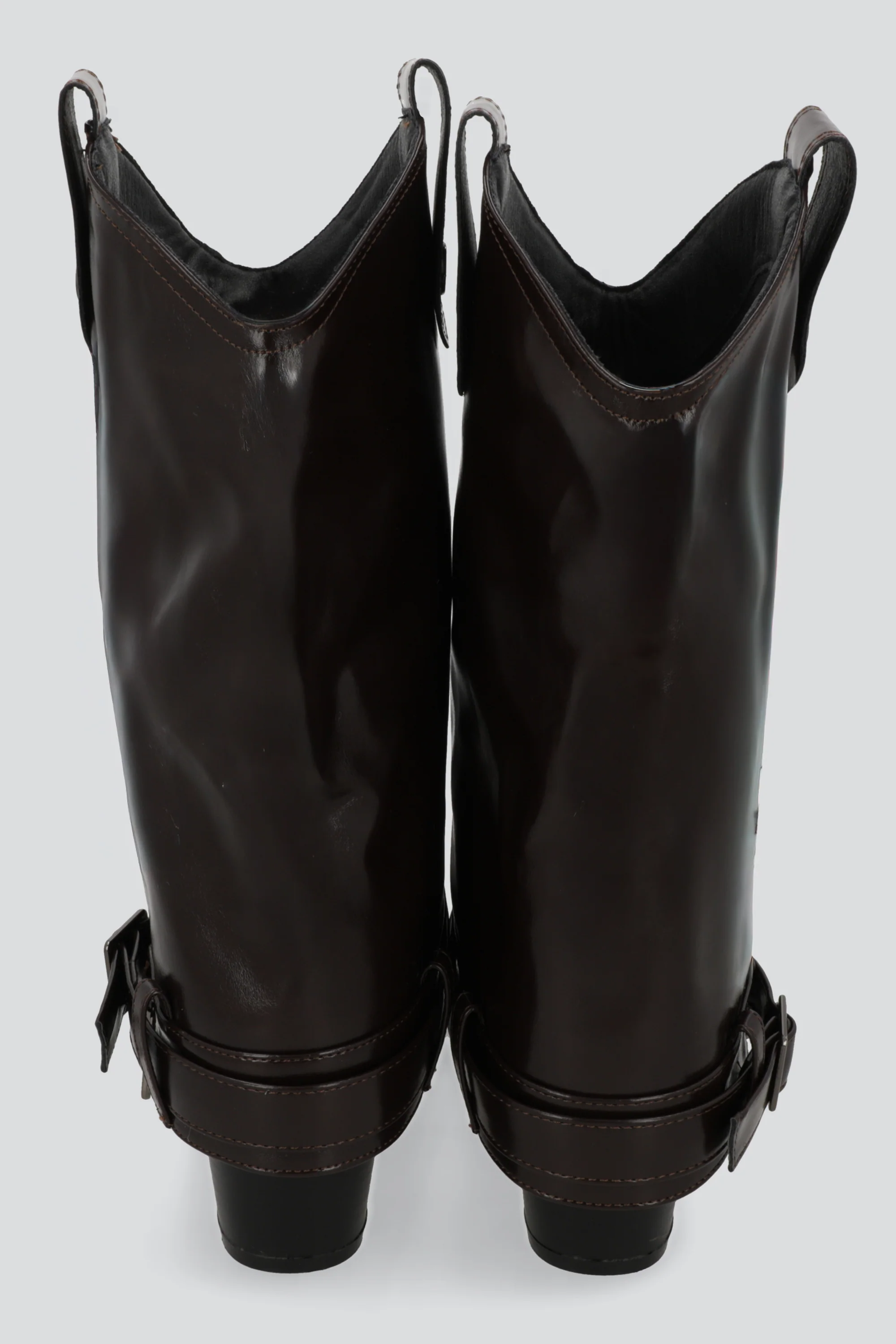 Bota funda charol detalle cinturon - Image 4