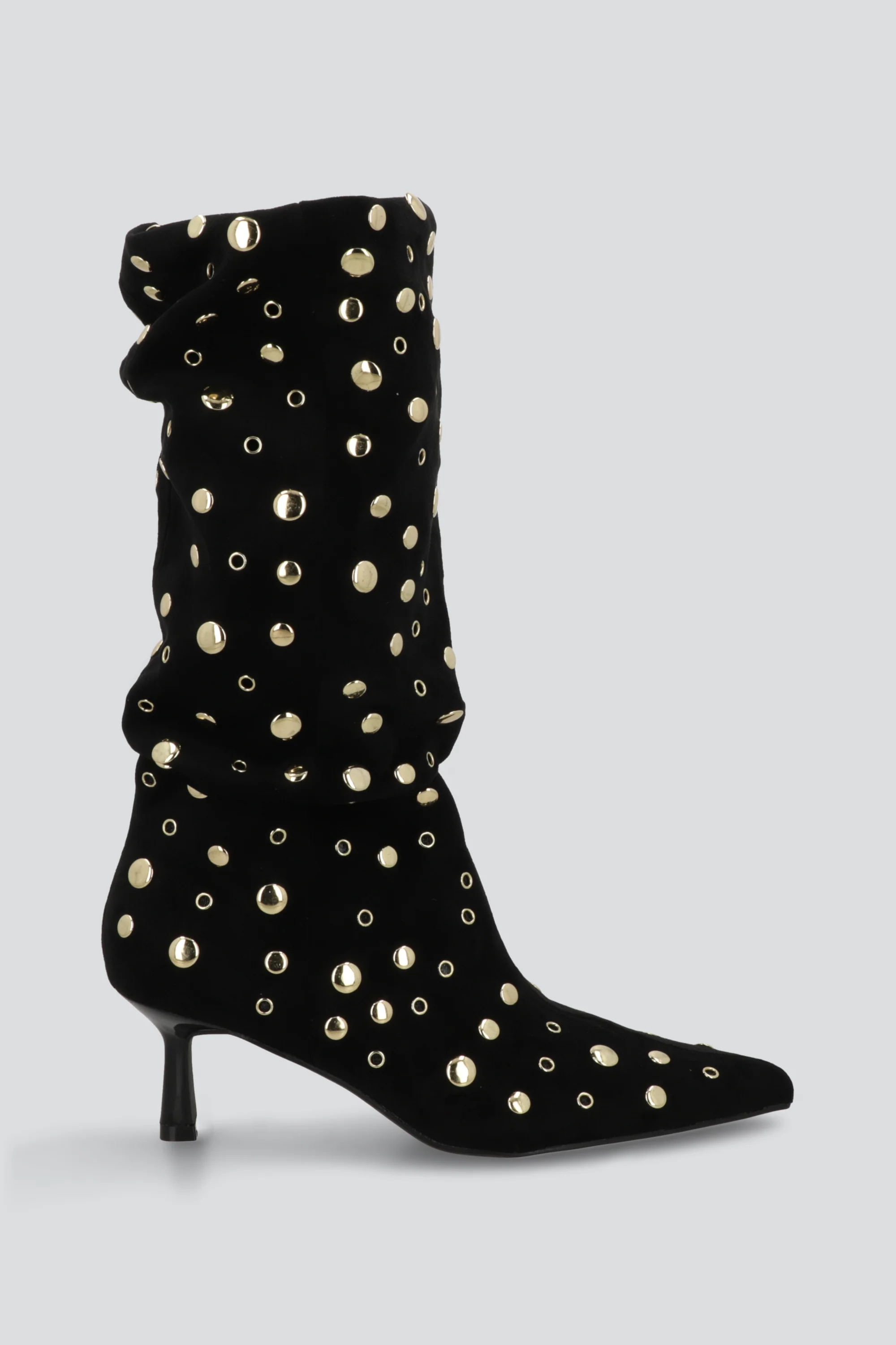 Bota slouchy eyelets