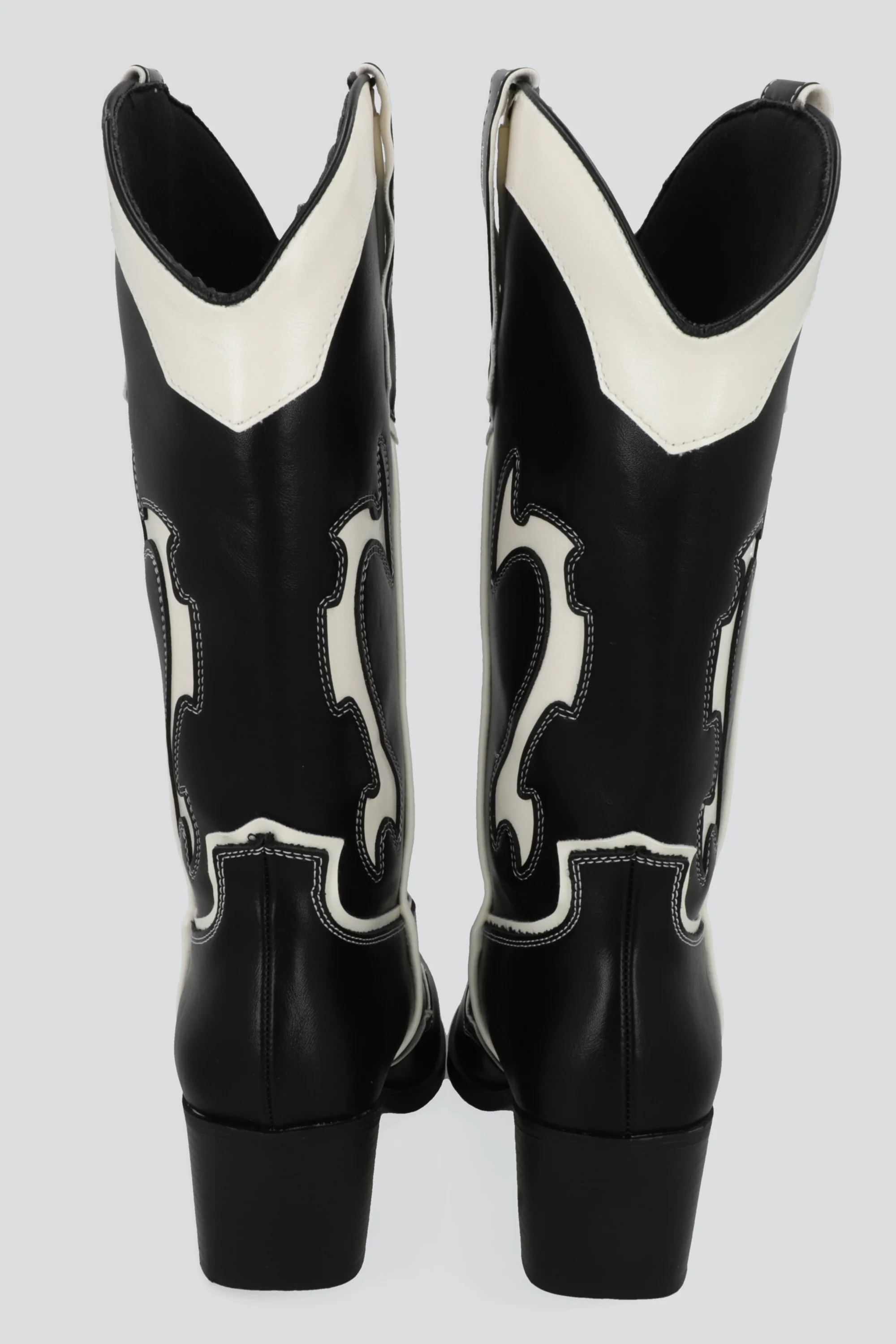 Bota vaquera contrastes bordados - Image 4