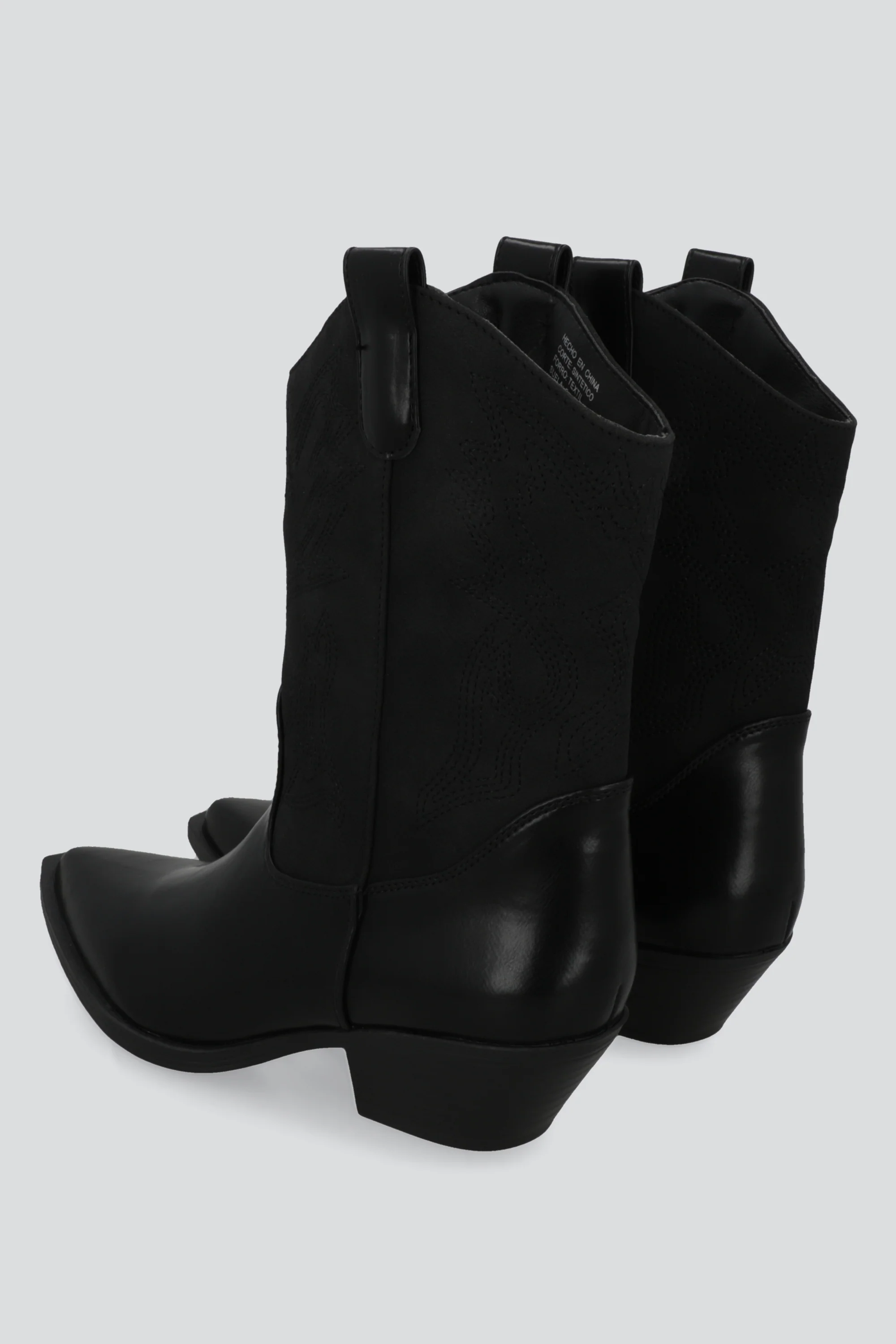 Botin vaquero bordado contraste - Image 3