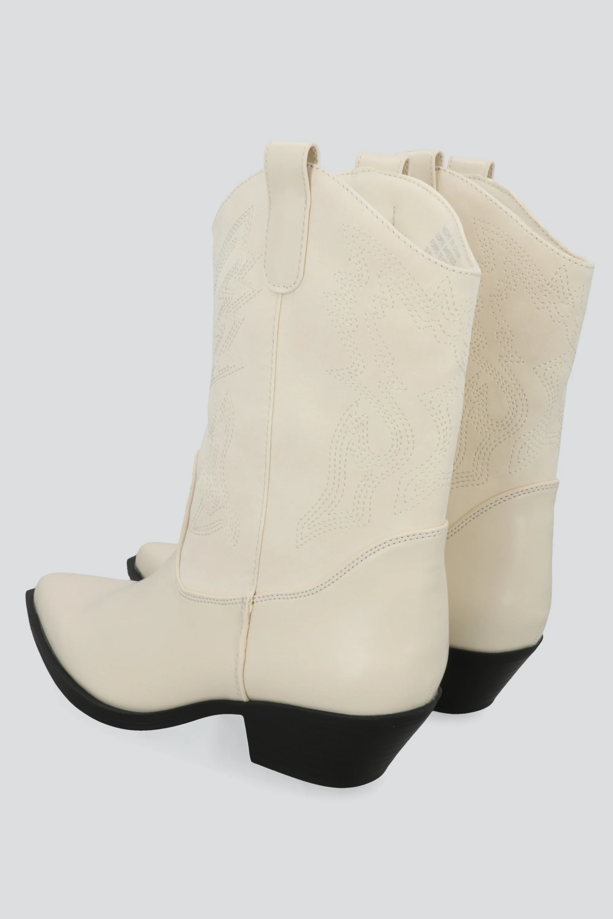 Botin vaquero bordado contraste - Image 3
