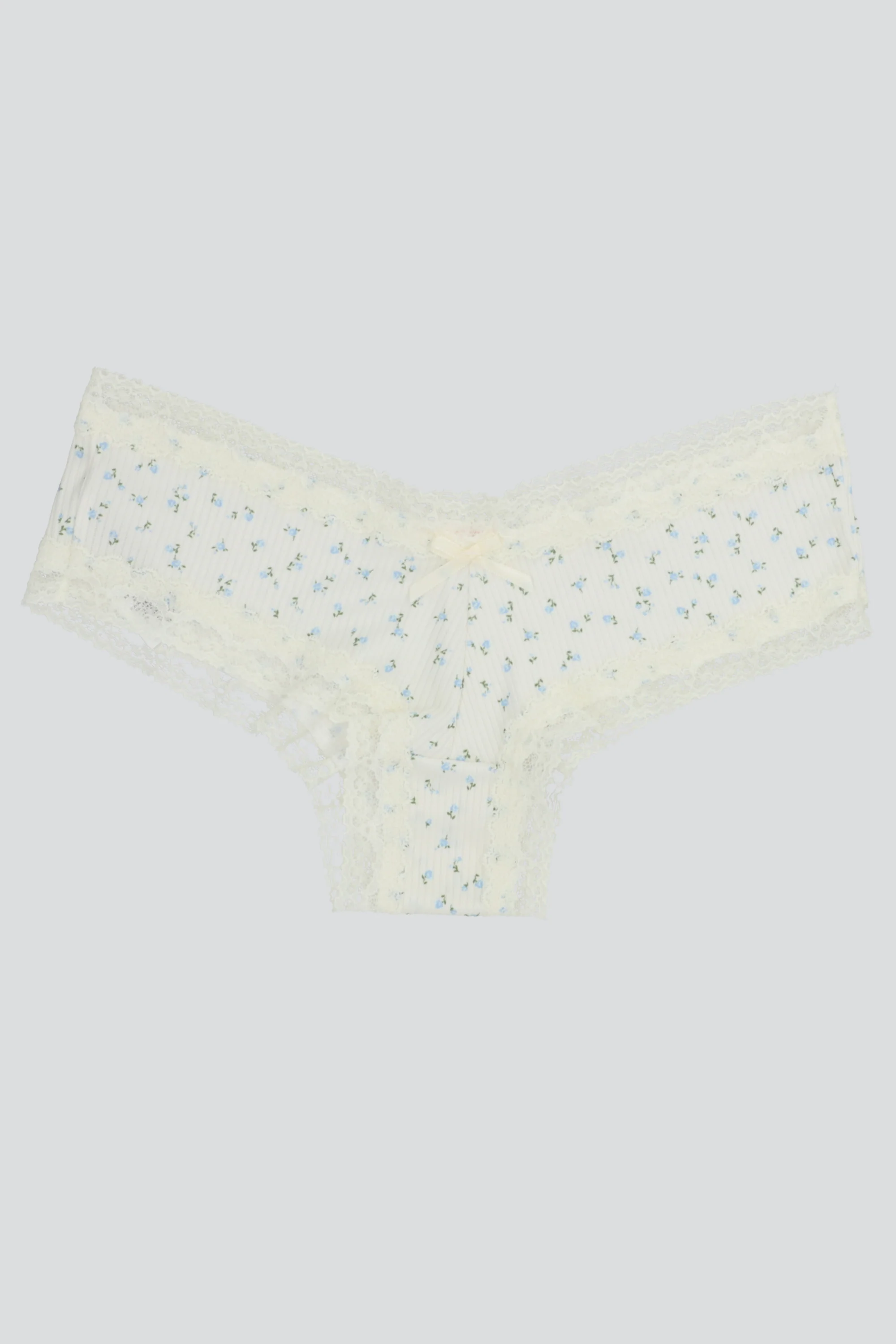 Boxer rib estampado detalle encaje