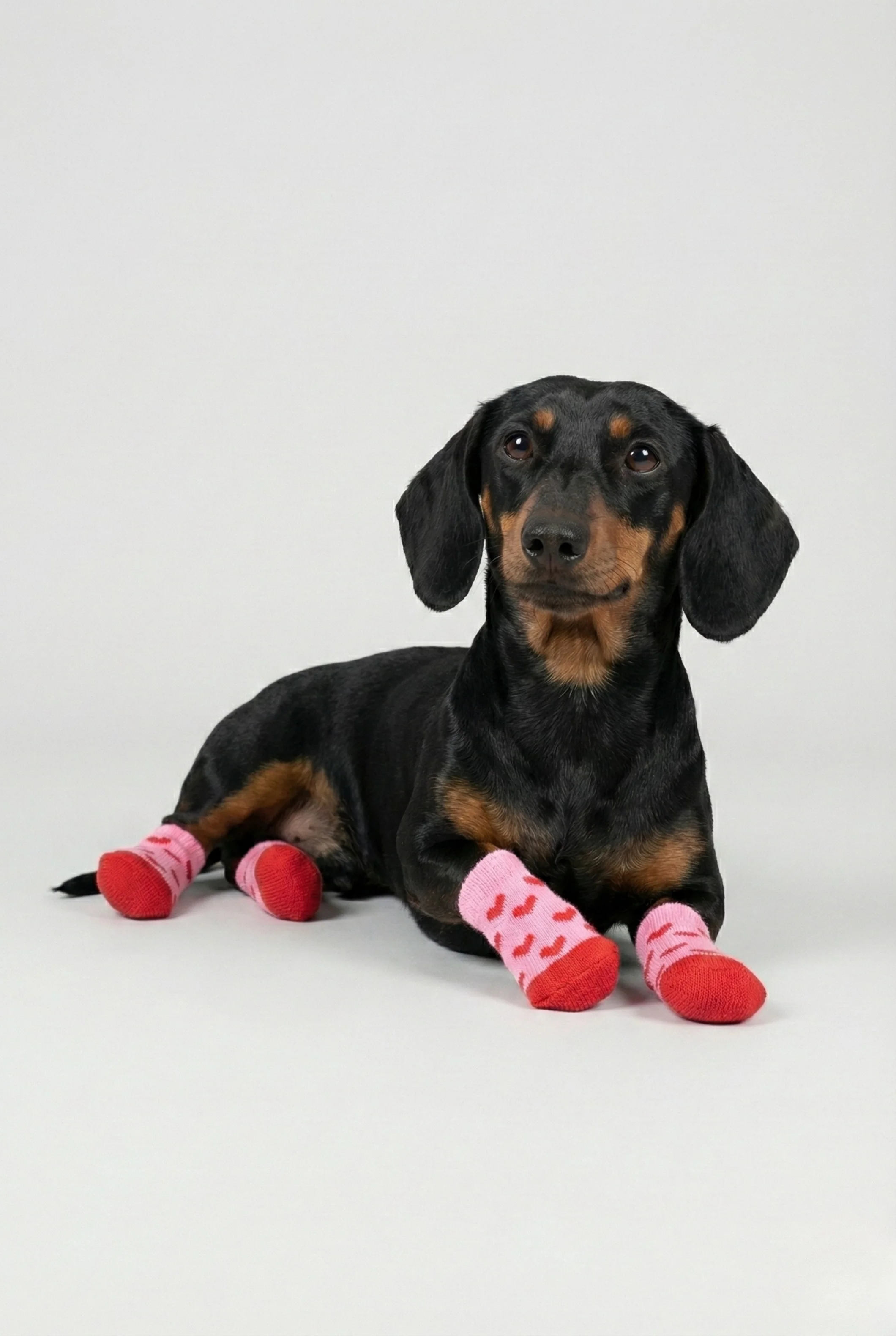 Calcetines mascota huellas antideslizantes