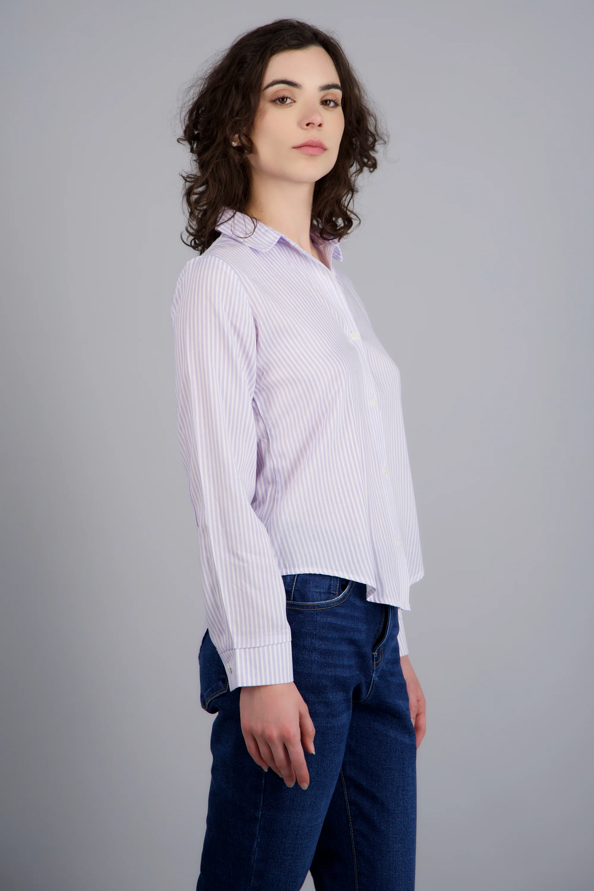 Camisa amplia rayas - Image 3