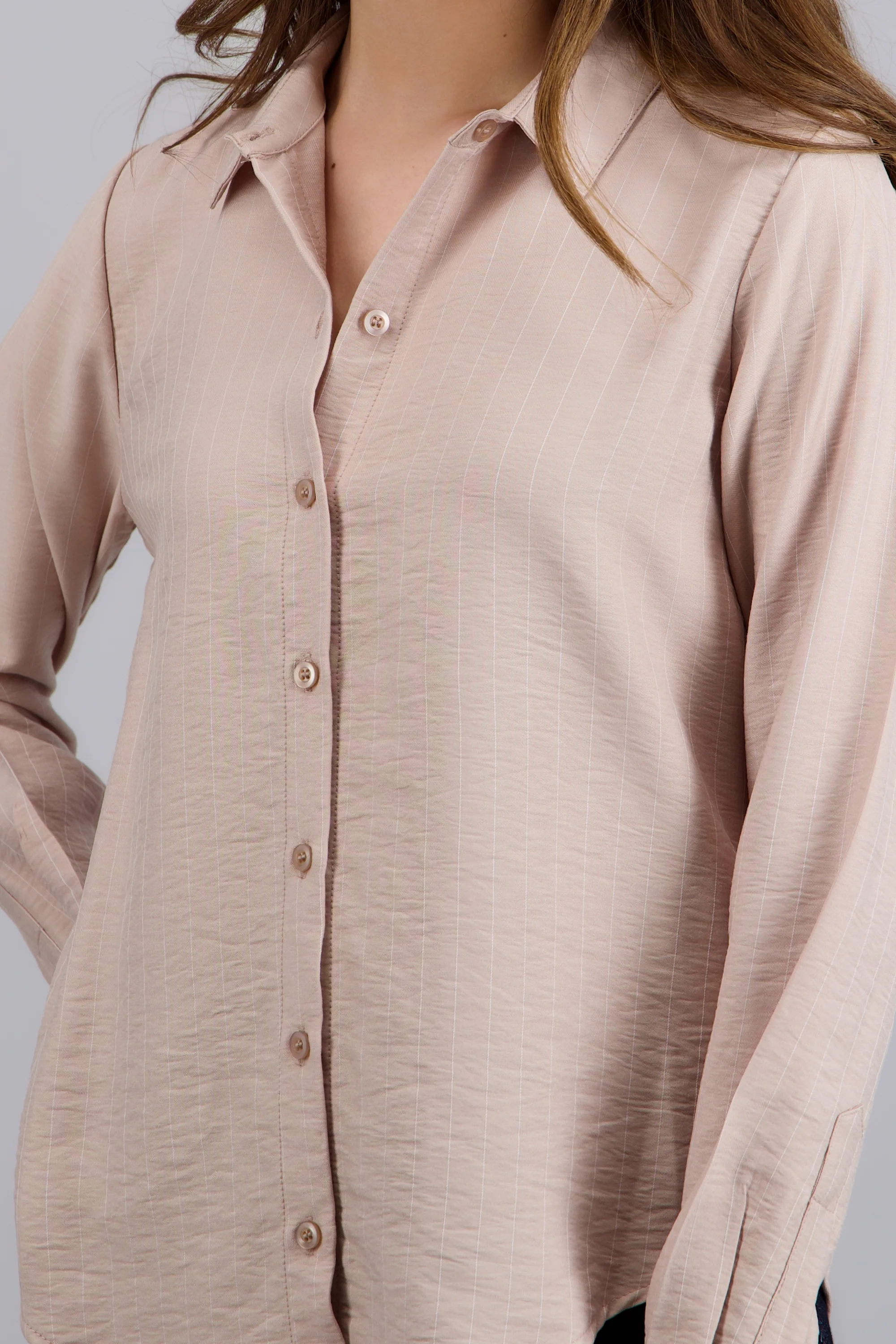 Camisa corta con textura - Image 5