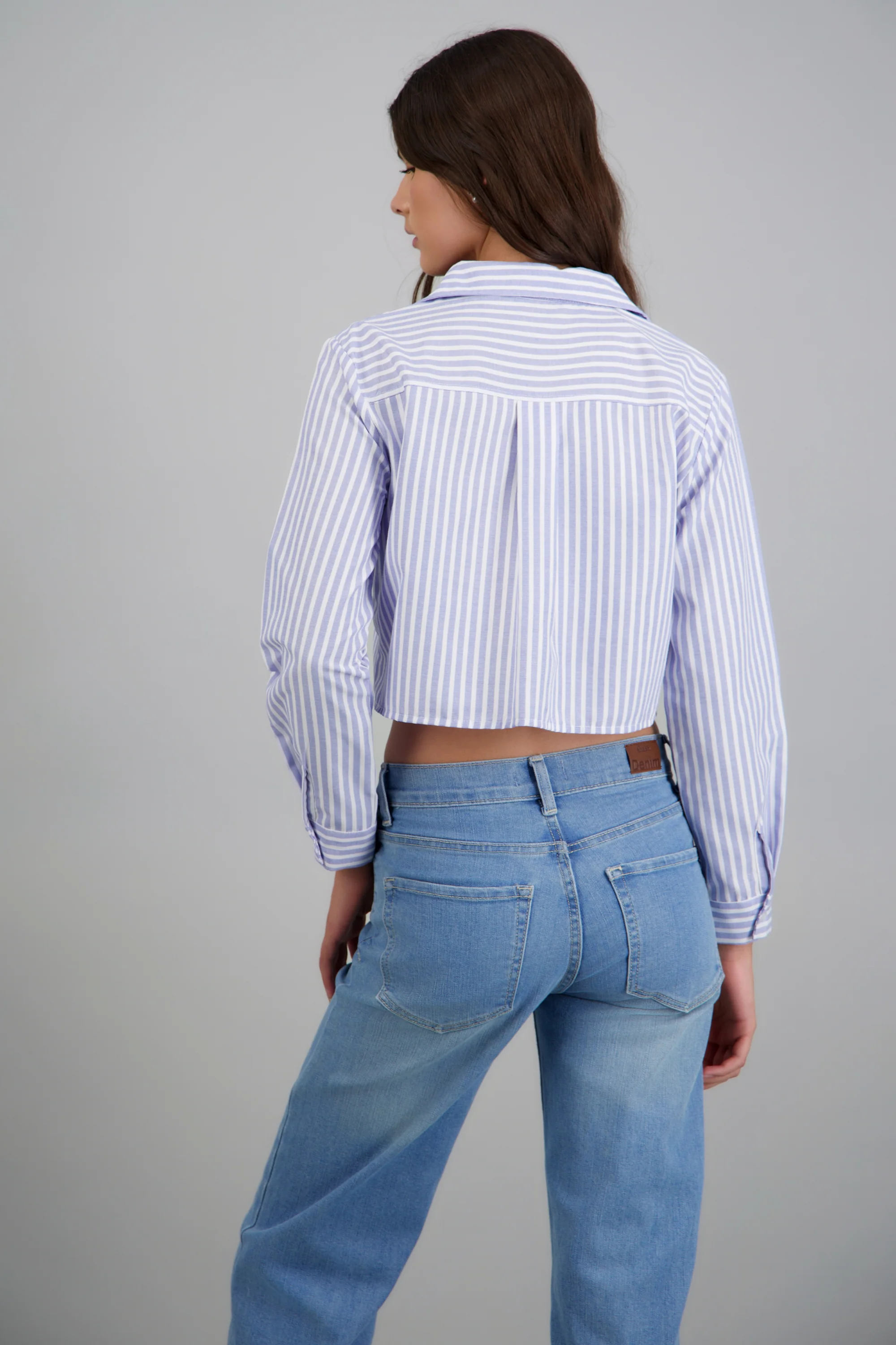 Camisa corta rayada - Image 4