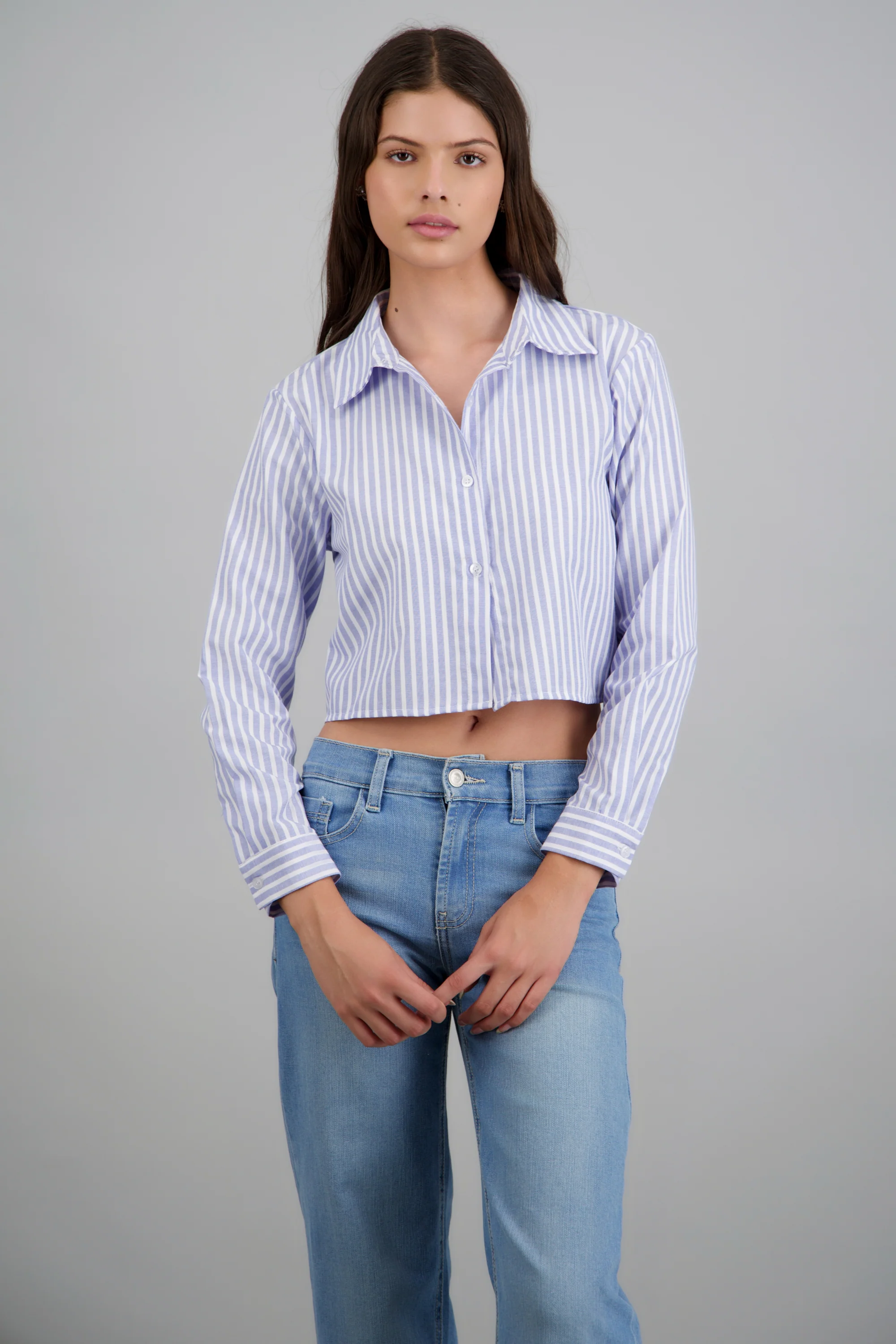 Camisa corta rayada - Image 6